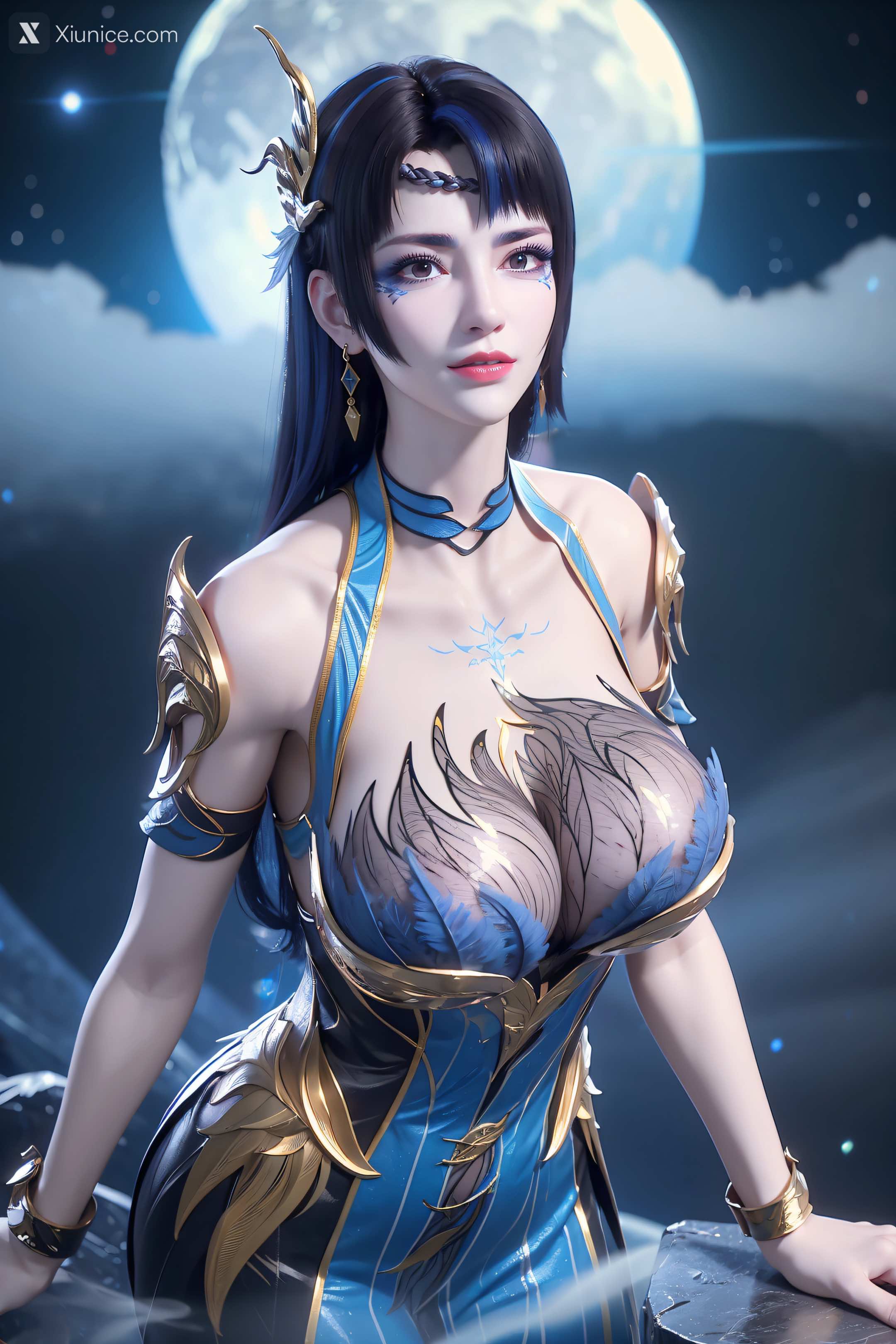 AI Girl Xiunice.com 大主宰 九幽雀 洛璃 九幽雀 原装 13
