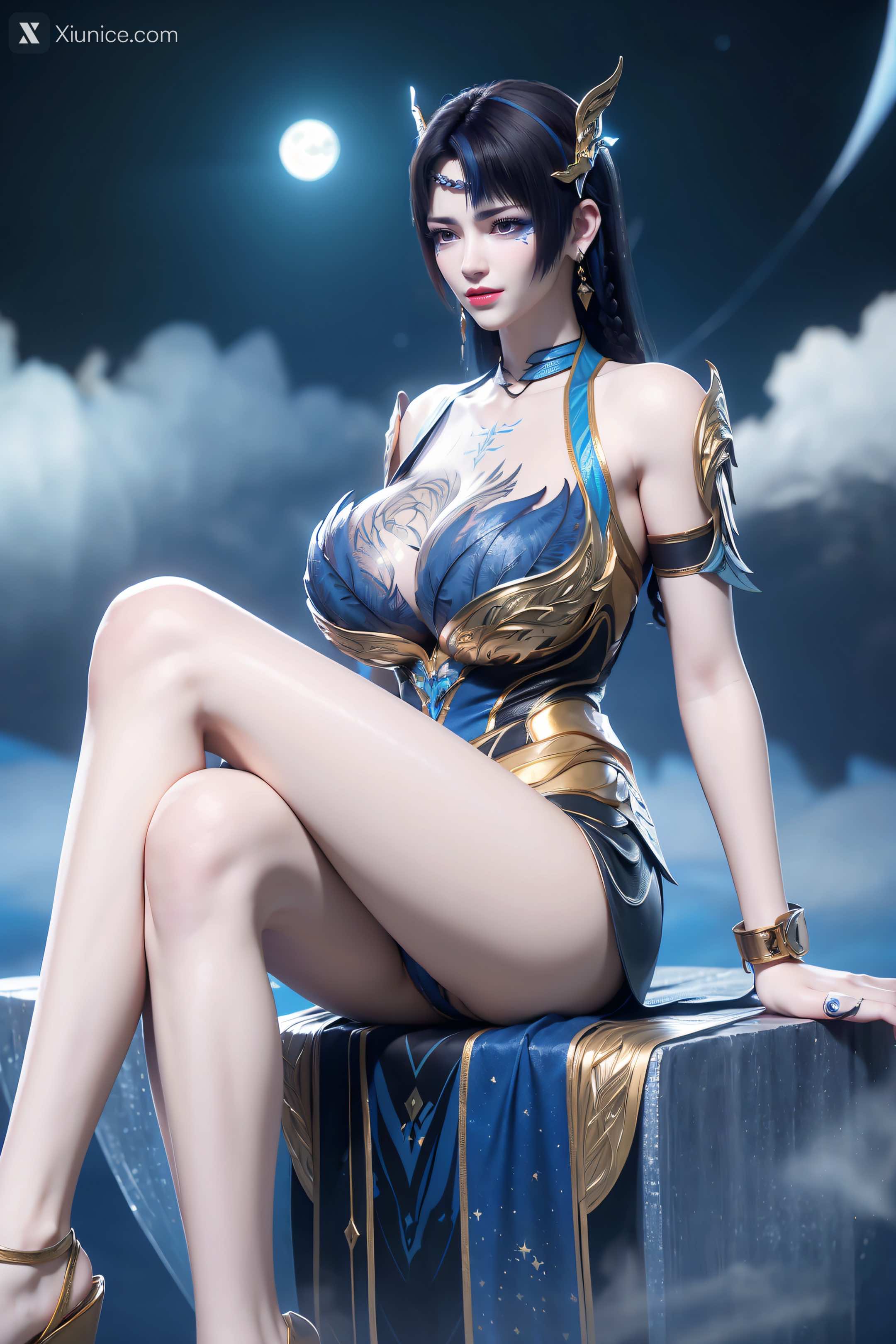 AI Girl Xiunice.com 大主宰 九幽雀 洛璃 九幽雀 原装 27