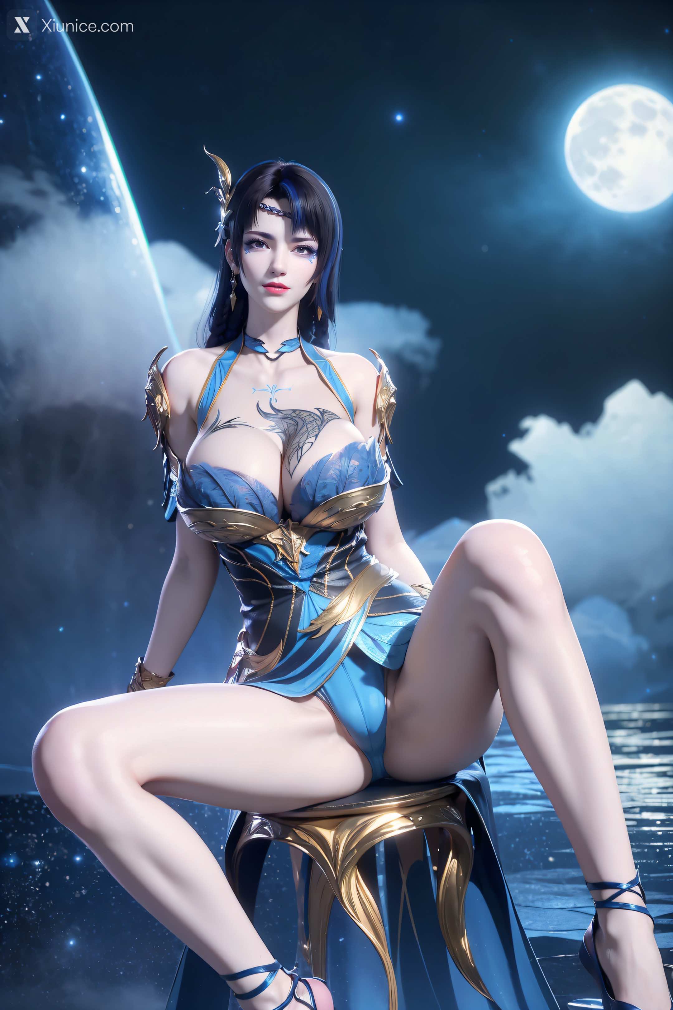 AI Girl Xiunice.com 大主宰 九幽雀 洛璃 九幽雀 原装 35