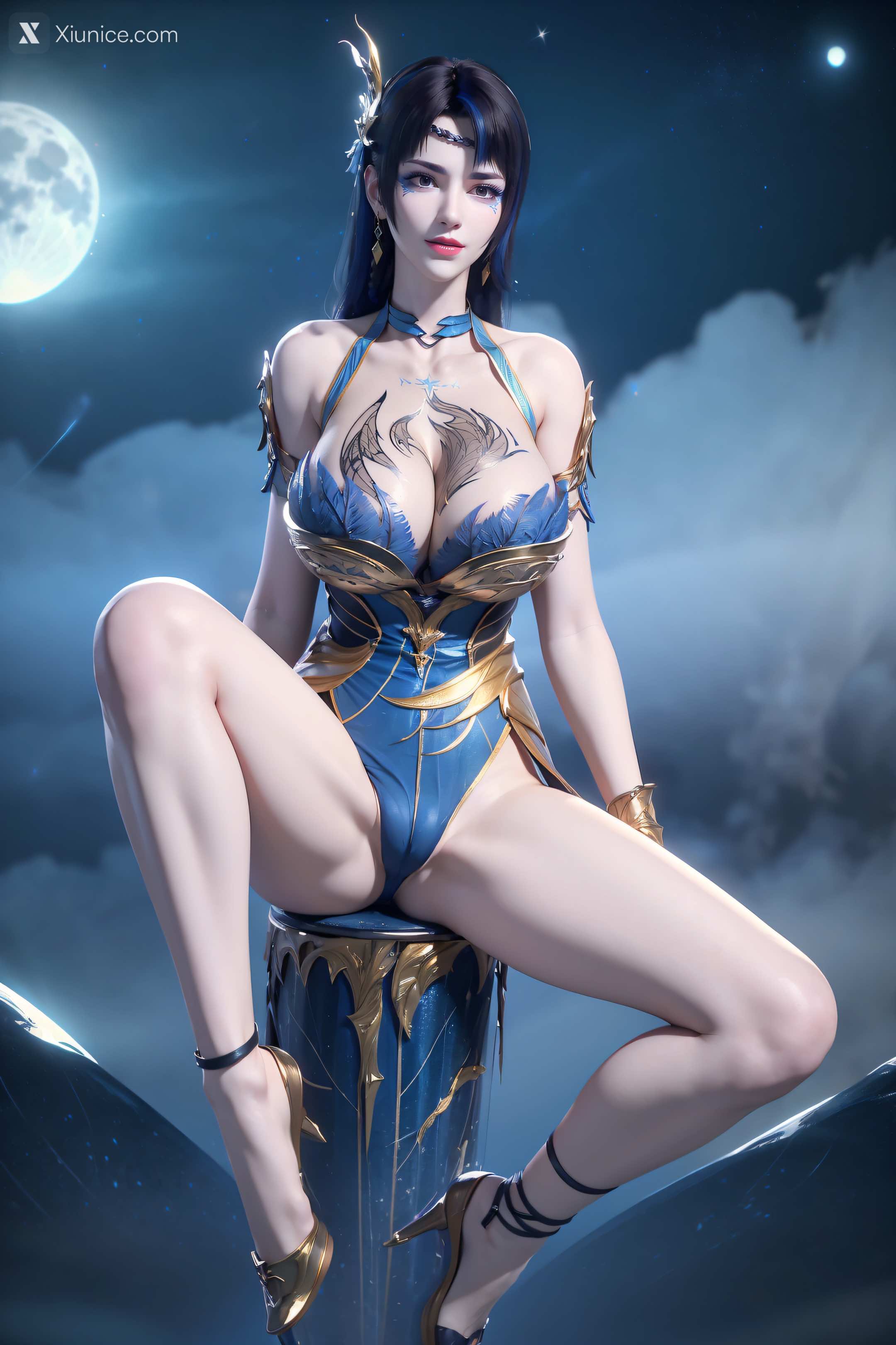 AI Girl Xiunice.com 大主宰 九幽雀 洛璃 九幽雀 原装 37