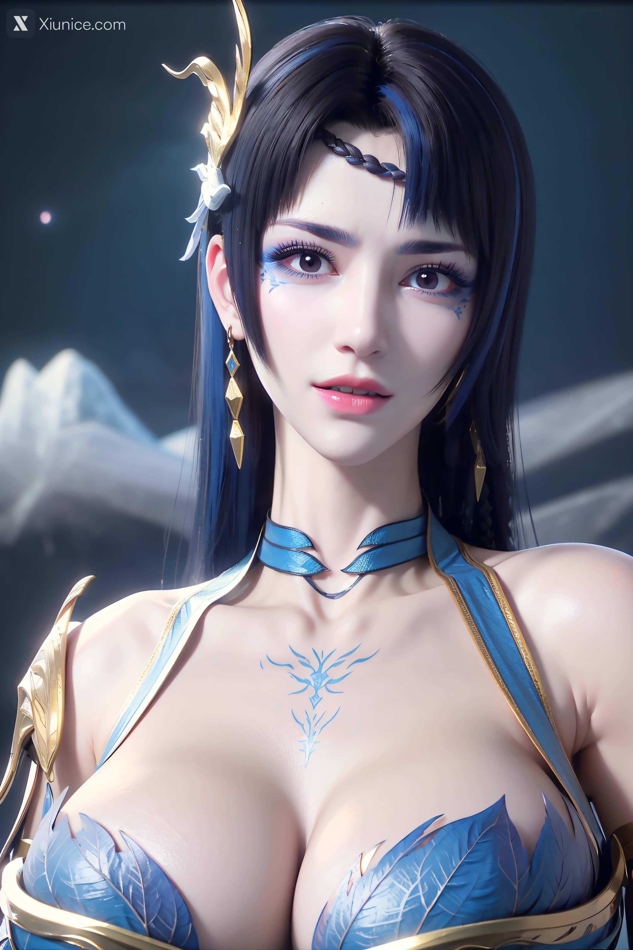AI Girl Xiunice.com 大主宰 九幽雀 洛璃 九幽雀 原装 5