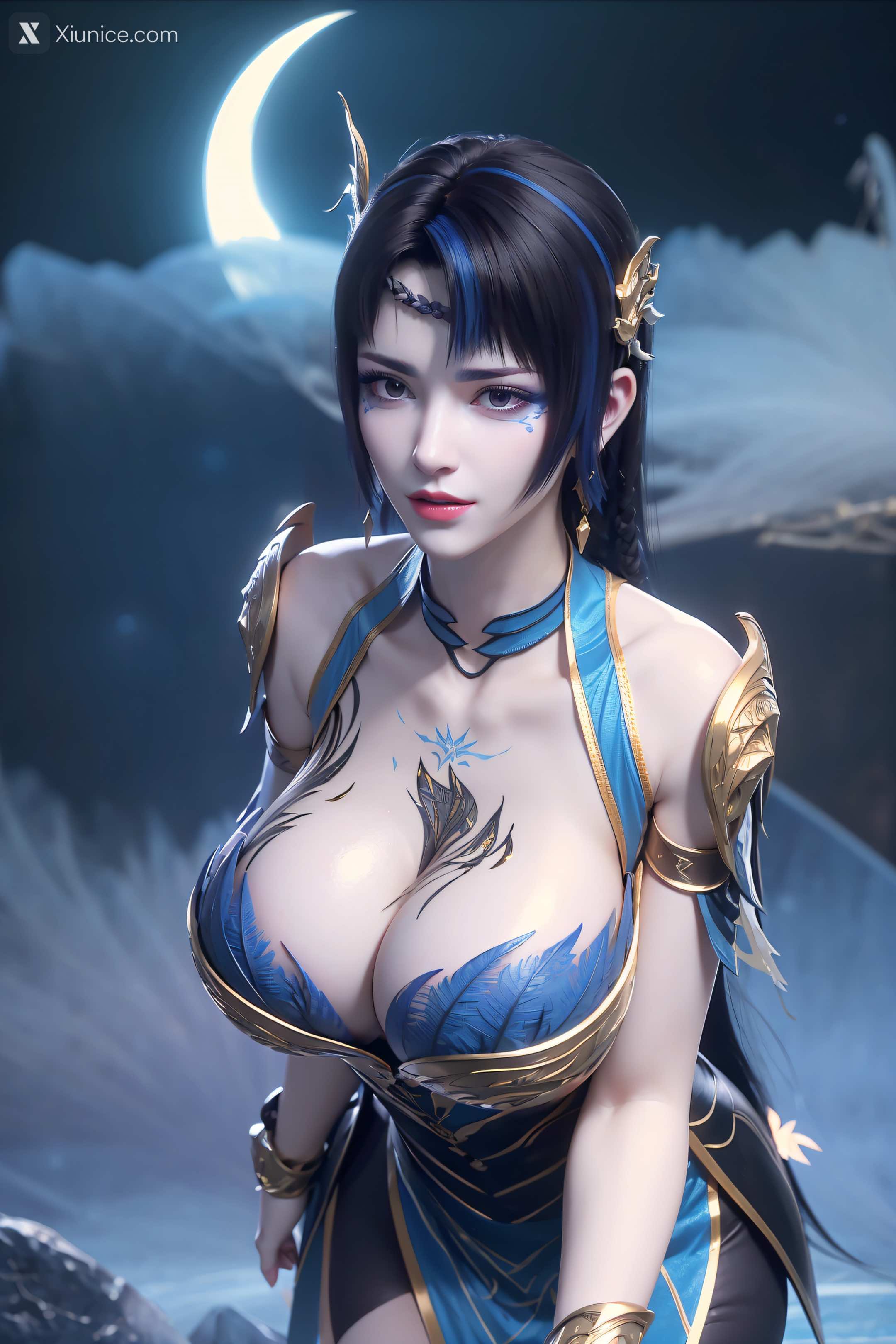 AI Girl Xiunice.com 大主宰 九幽雀 洛璃 九幽雀 原装 56