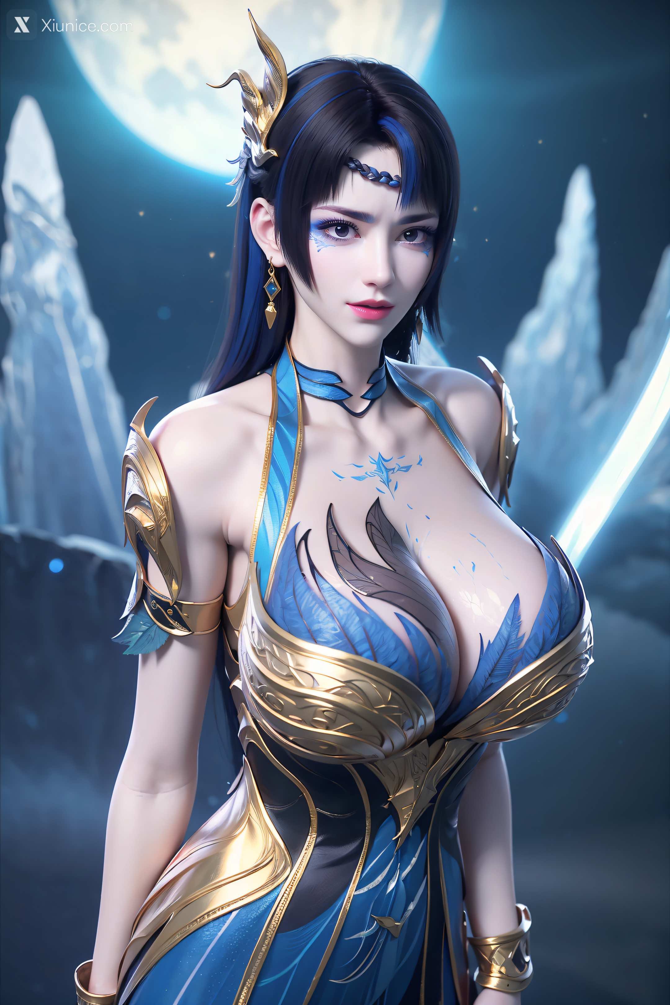 AI Girl Xiunice.com 大主宰 九幽雀 洛璃 九幽雀 原装 7
