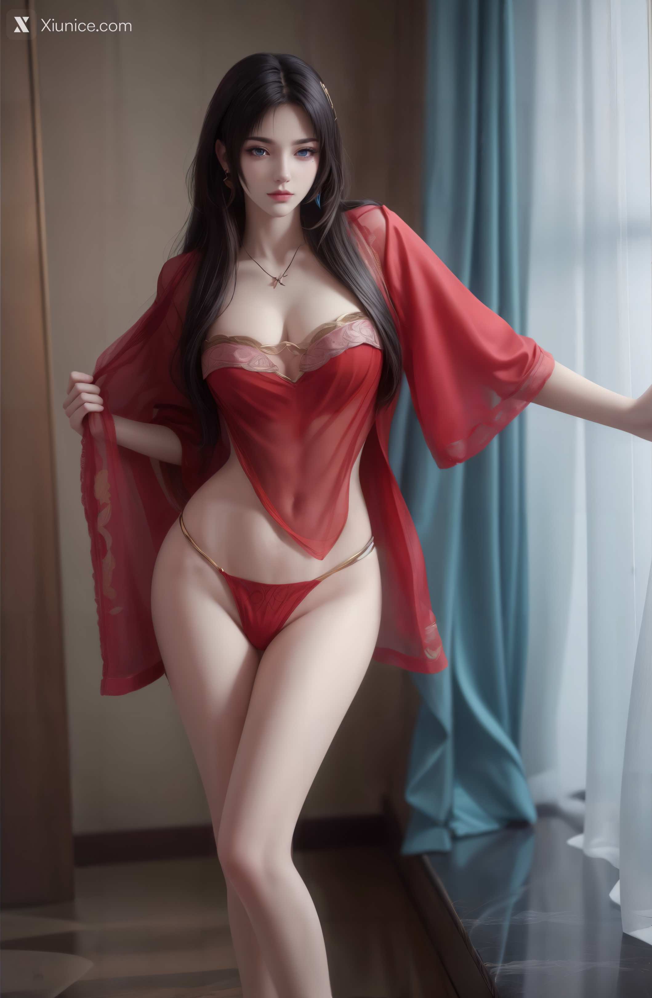 AI Girl Xiunice.com 大主宰 九幽雀 洛璃 九幽雀 性感 11