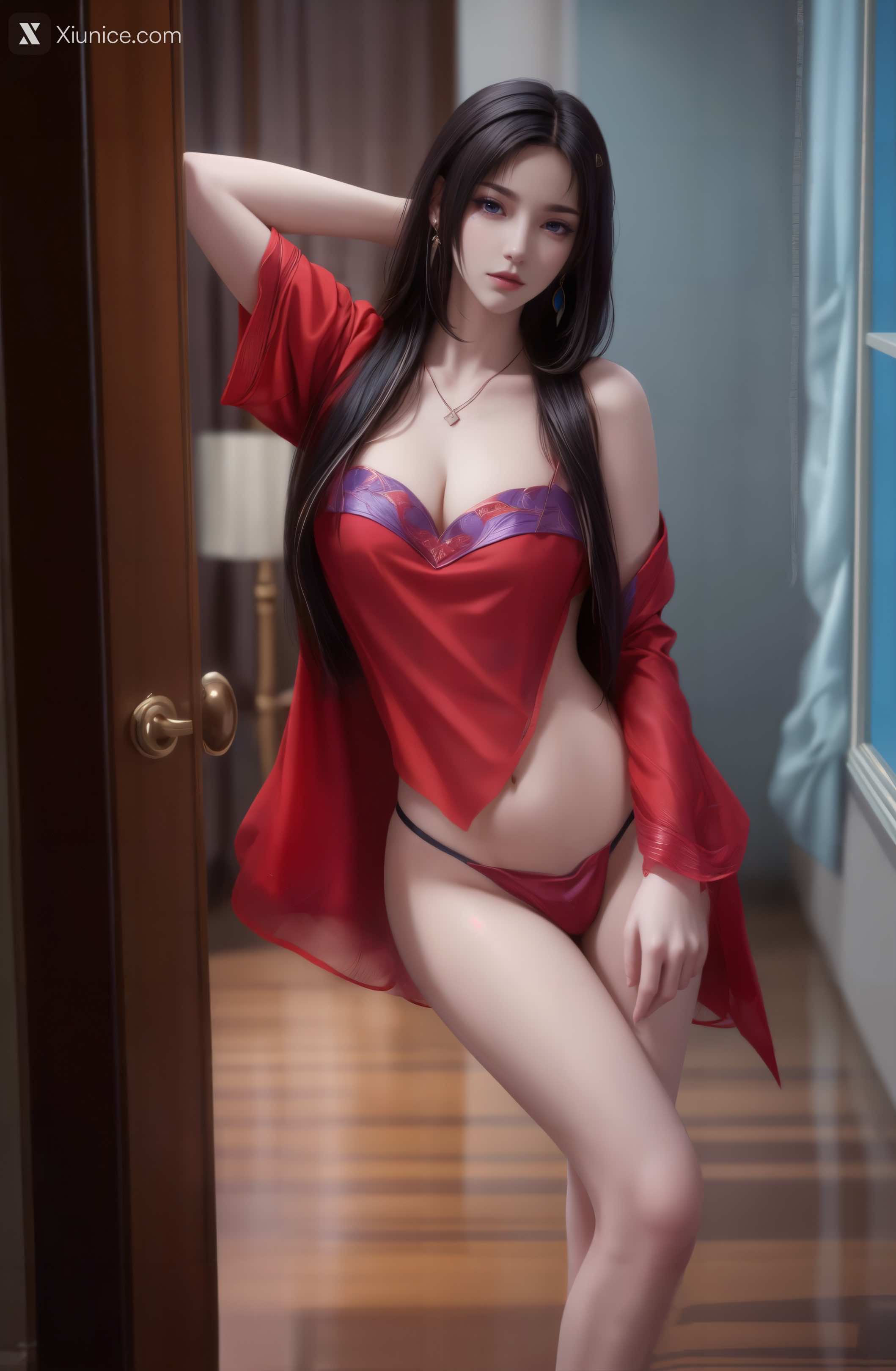 AI Girl Xiunice.com 大主宰 九幽雀 洛璃 九幽雀 性感 13