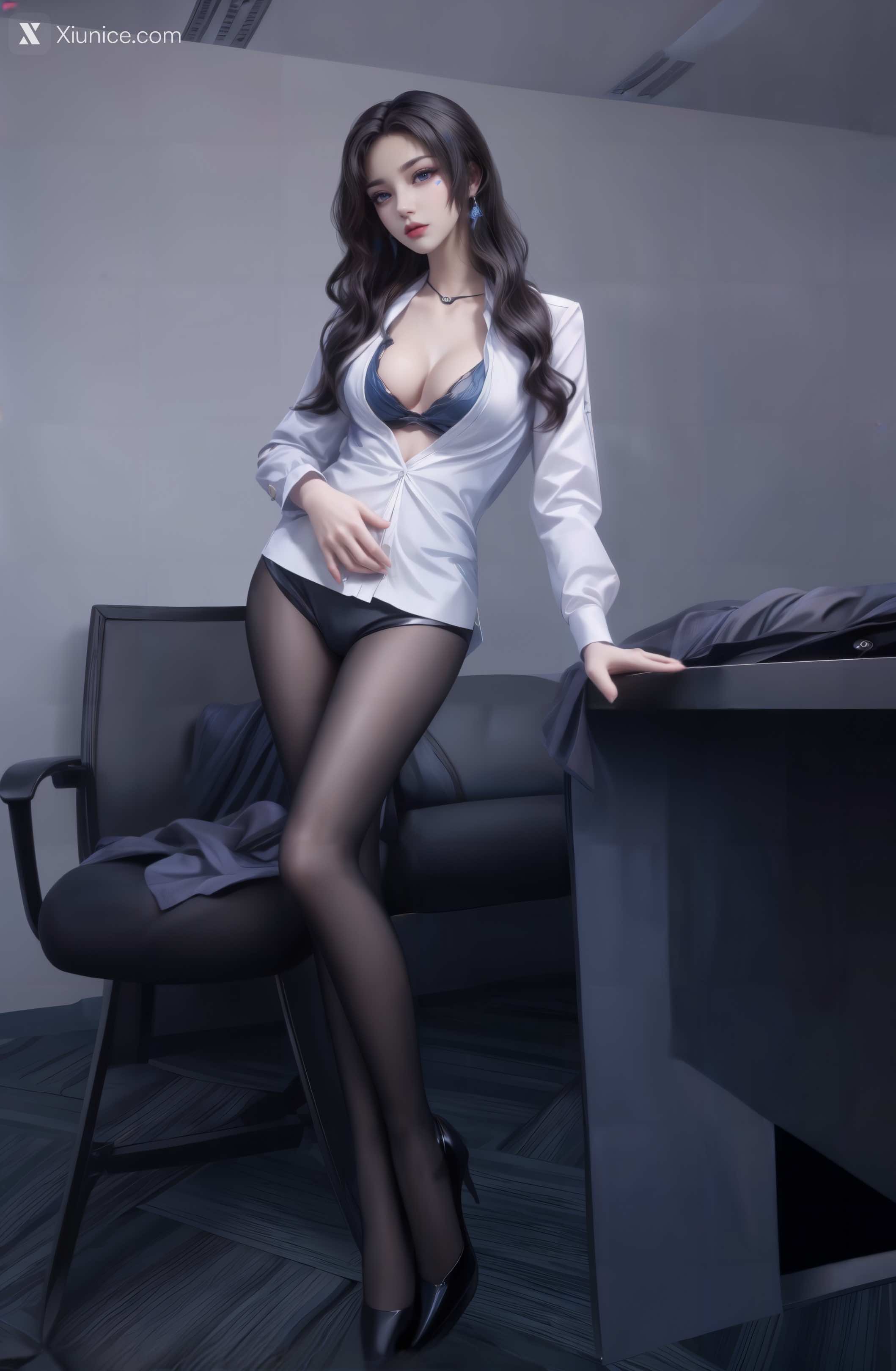 AI Girl Xiunice.com 大主宰 九幽雀 洛璃 九幽雀 性感 20