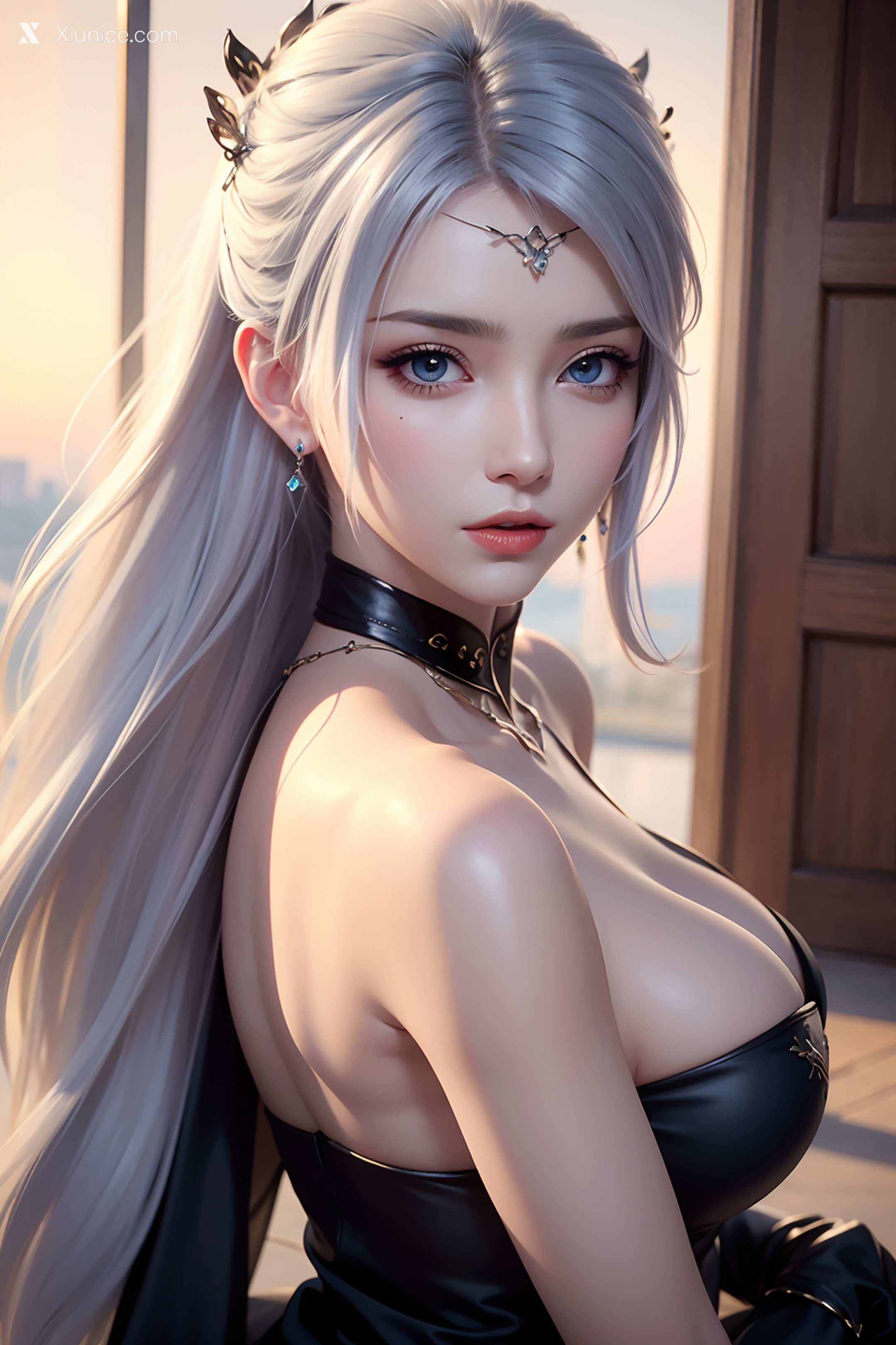 AI Girl Xiunice.com 大主宰 九幽雀 洛璃 洛璃 写真 35