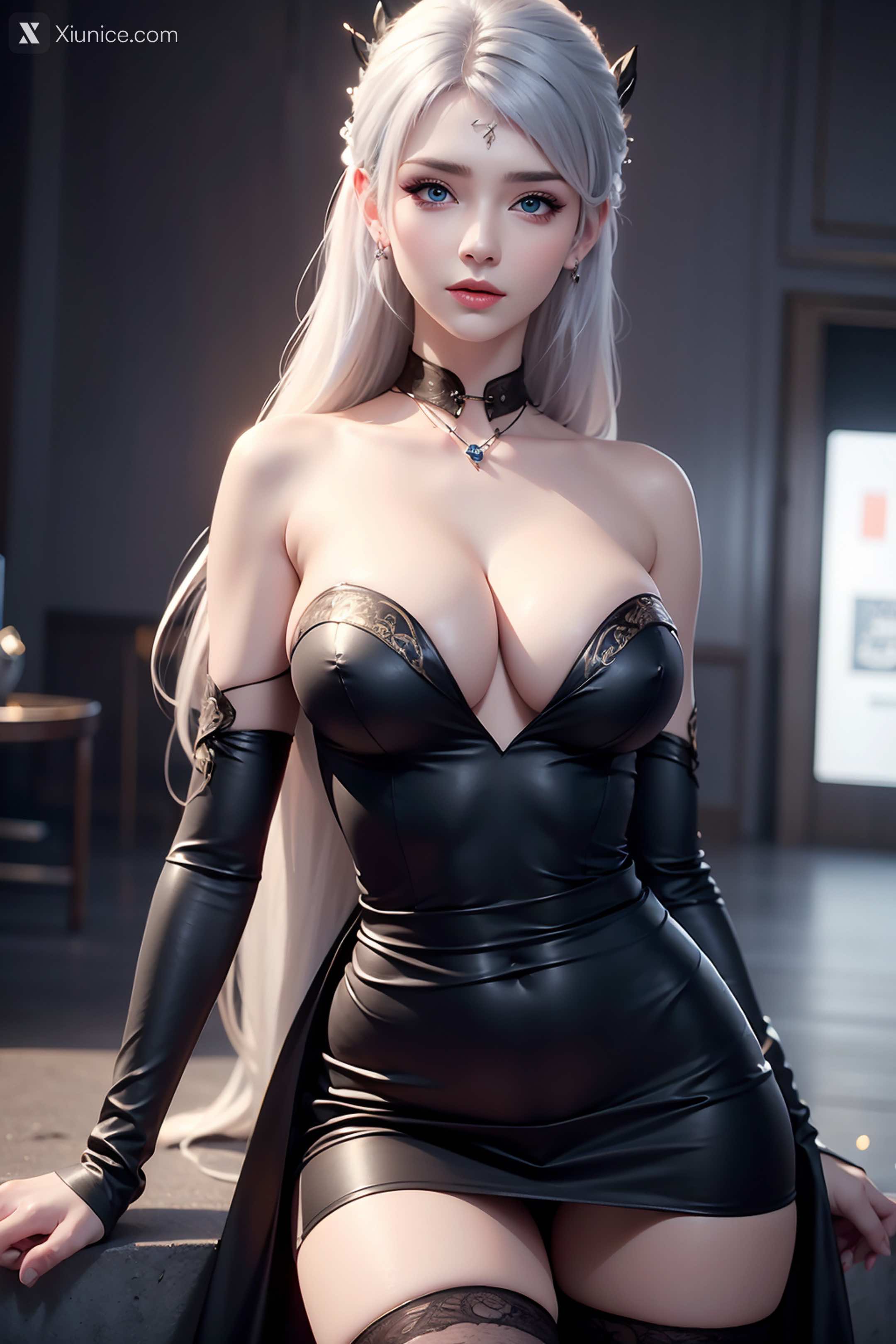 AI Girl Xiunice.com 大主宰 九幽雀 洛璃 洛璃 写真 36