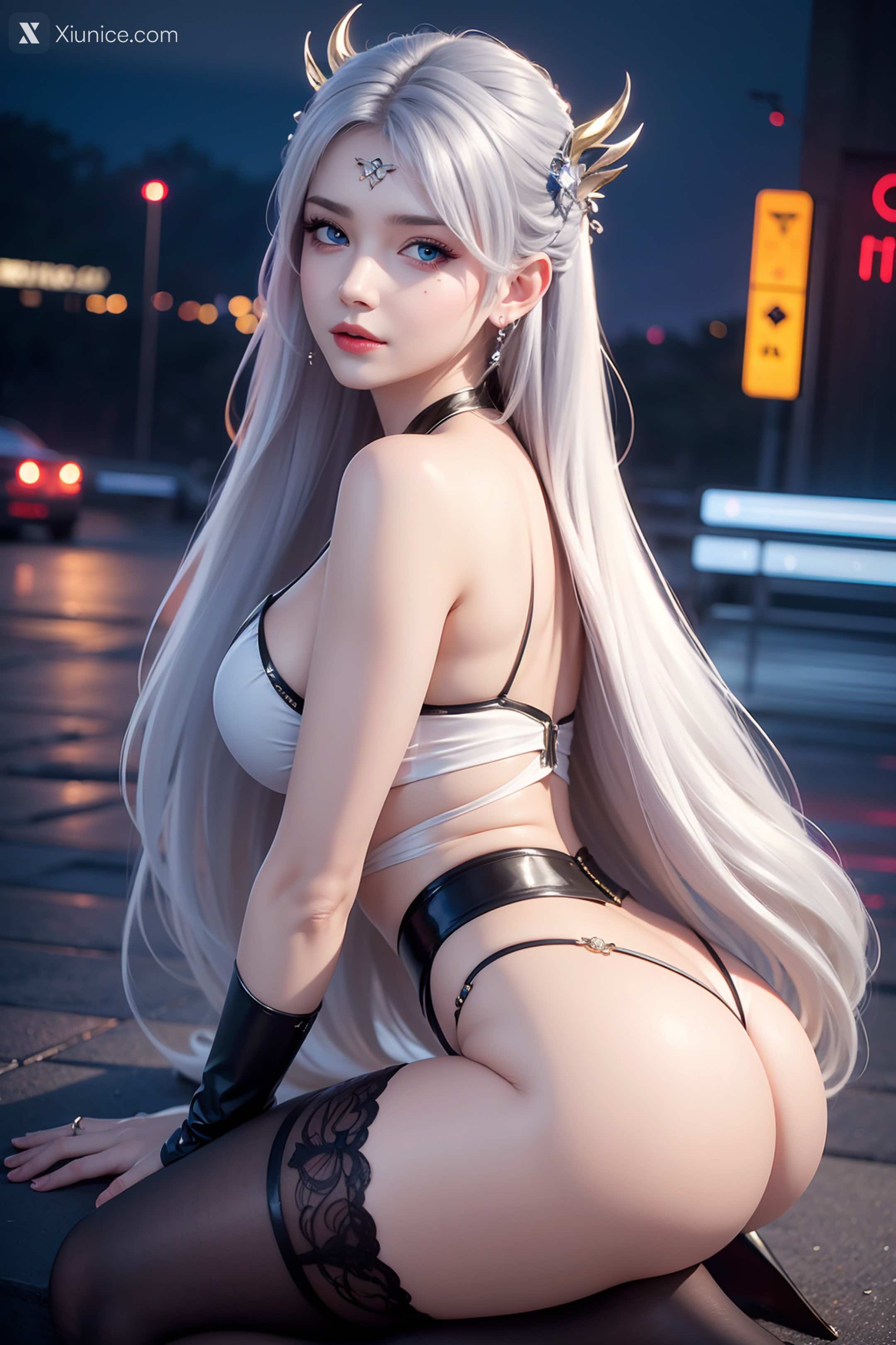 AI Girl Xiunice.com 大主宰 九幽雀 洛璃 洛璃 写真 39