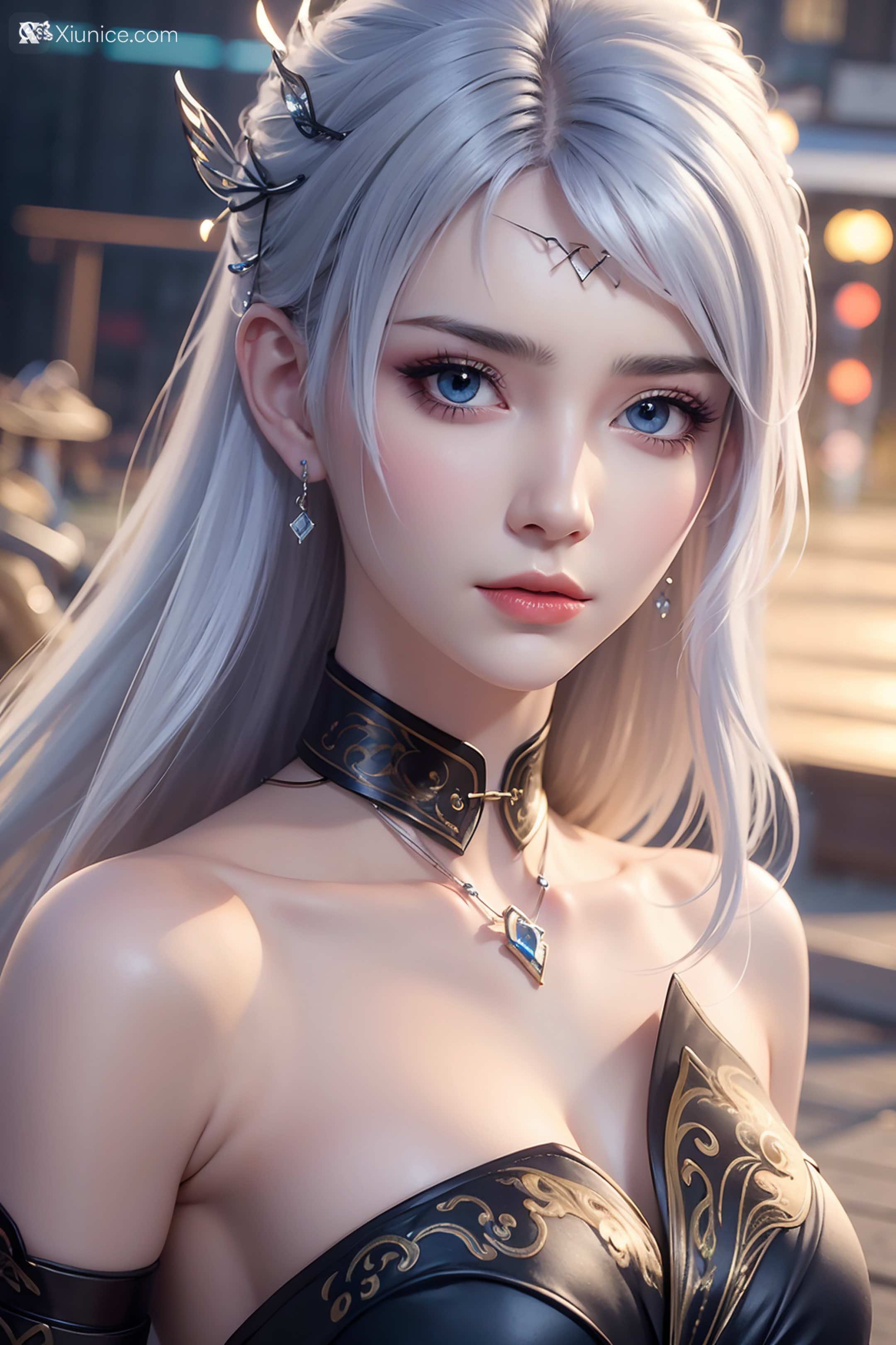 AI Girl Xiunice.com 大主宰 九幽雀 洛璃 洛璃 写真 51
