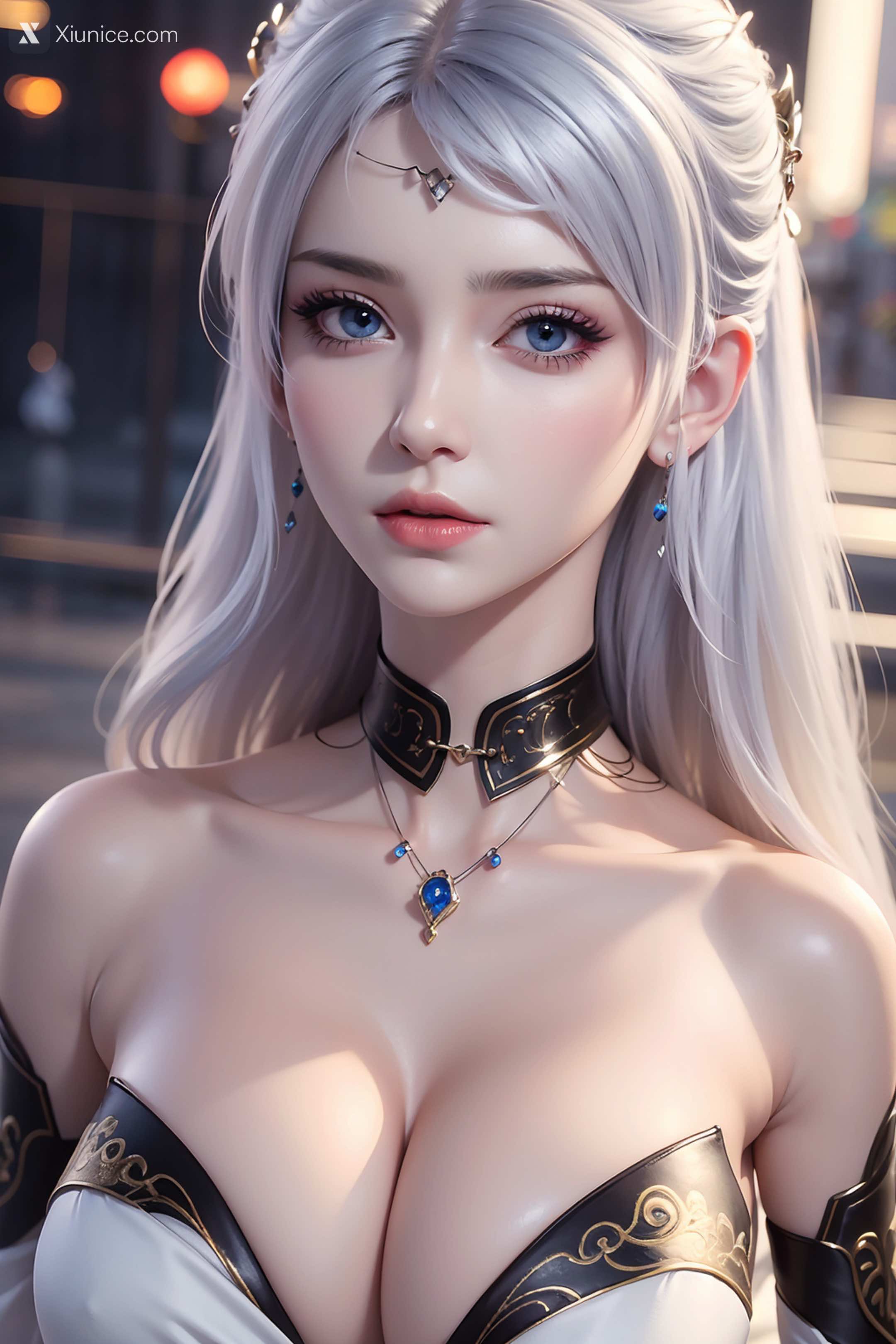 AI Girl Xiunice.com 大主宰 九幽雀 洛璃 洛璃 写真 52