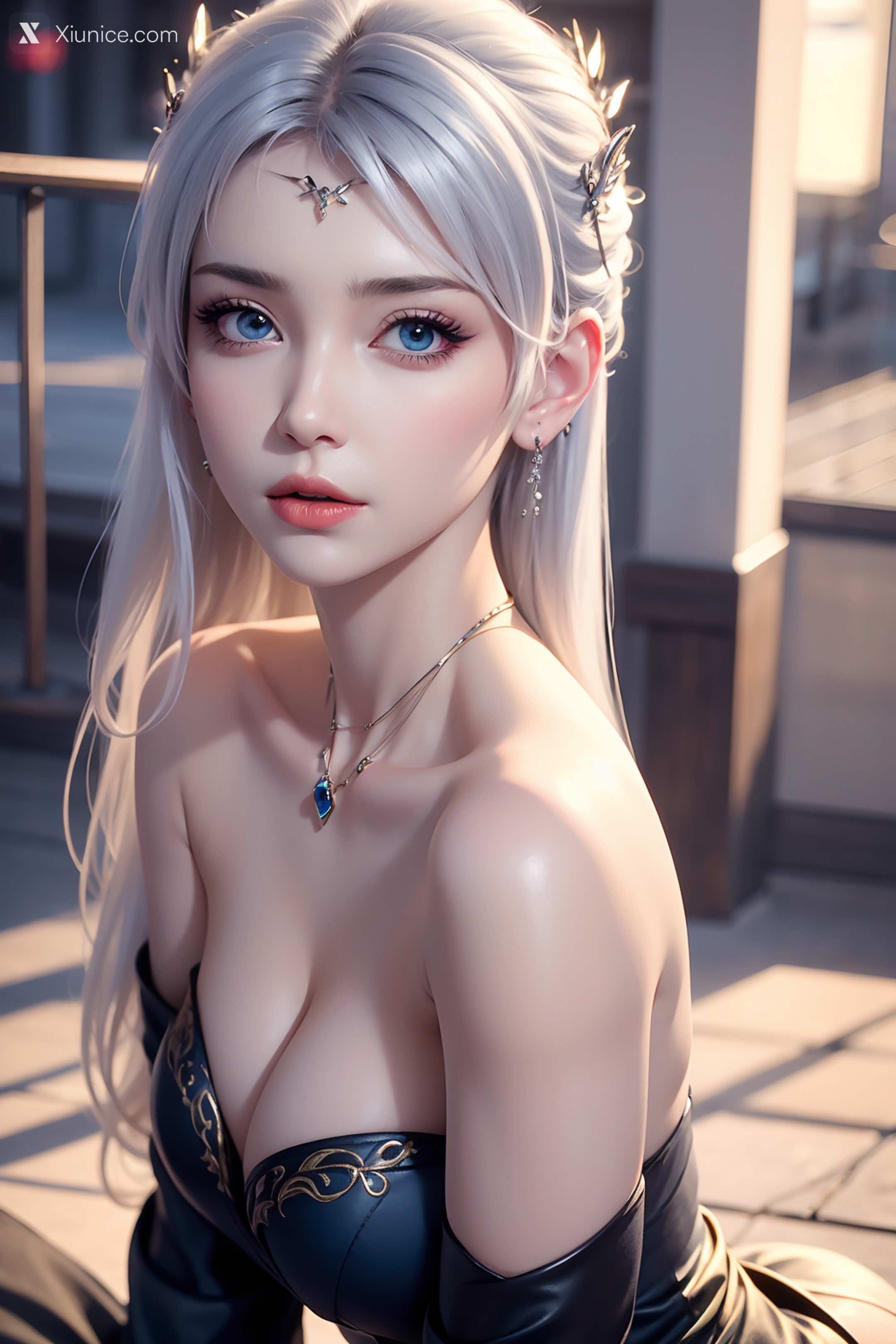 AI Girl Xiunice.com 大主宰 九幽雀 洛璃 洛璃 写真 63