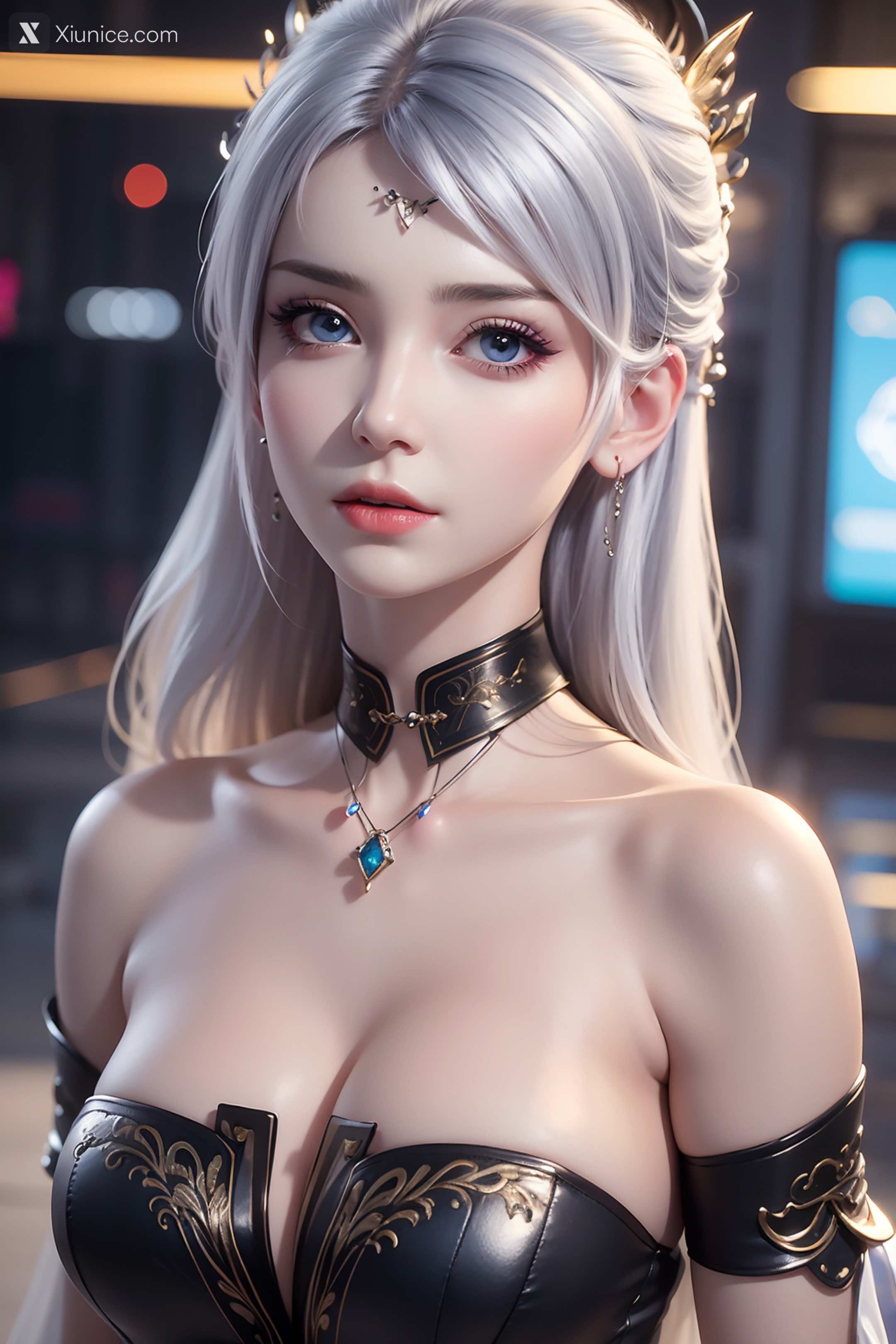 AI Girl Xiunice.com 大主宰 九幽雀 洛璃 洛璃 写真 64