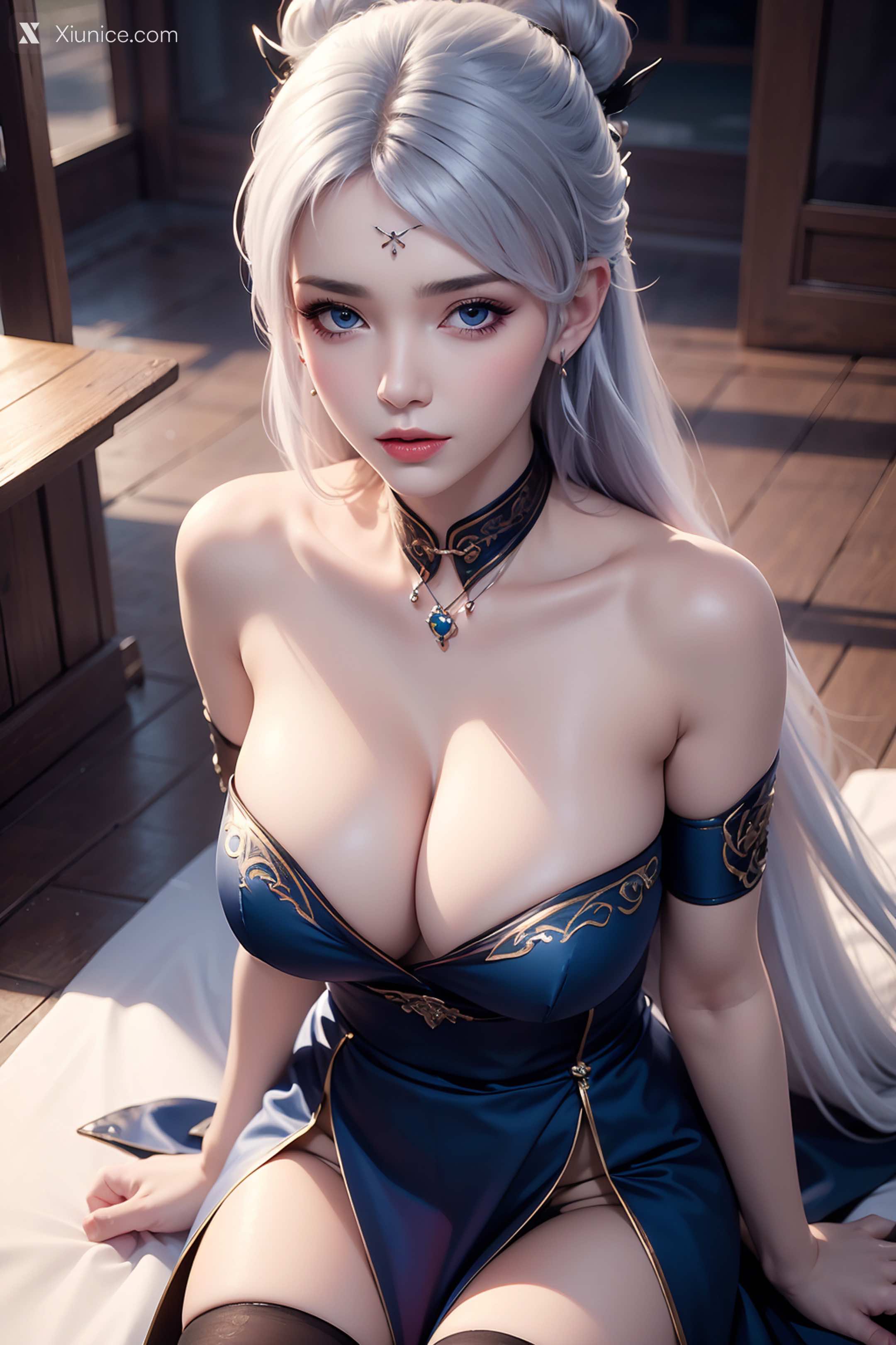 AI Girl Xiunice.com 大主宰 九幽雀 洛璃 洛璃 写真 7