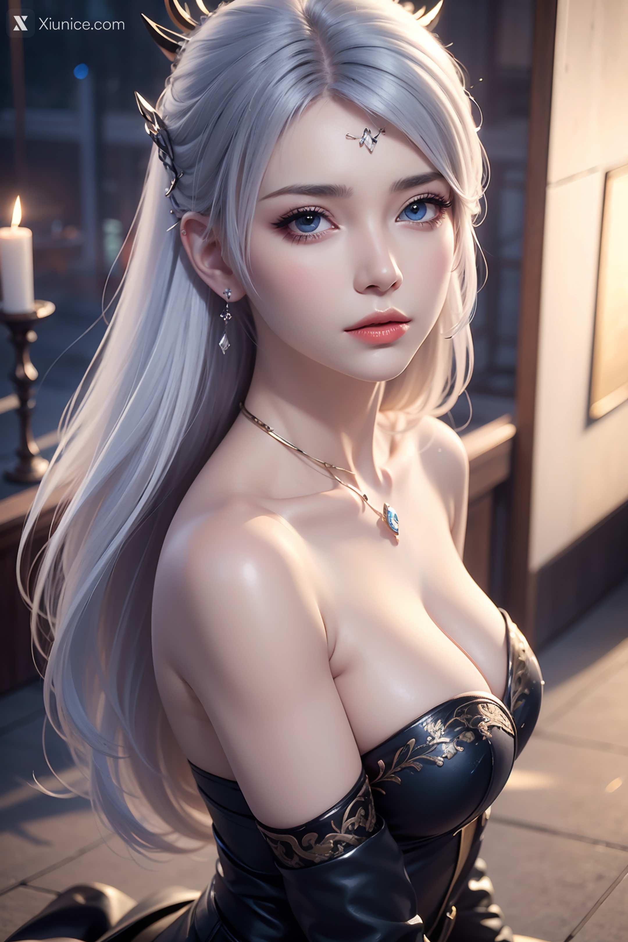 AI Girl Xiunice.com 大主宰 九幽雀 洛璃 洛璃 写真 71