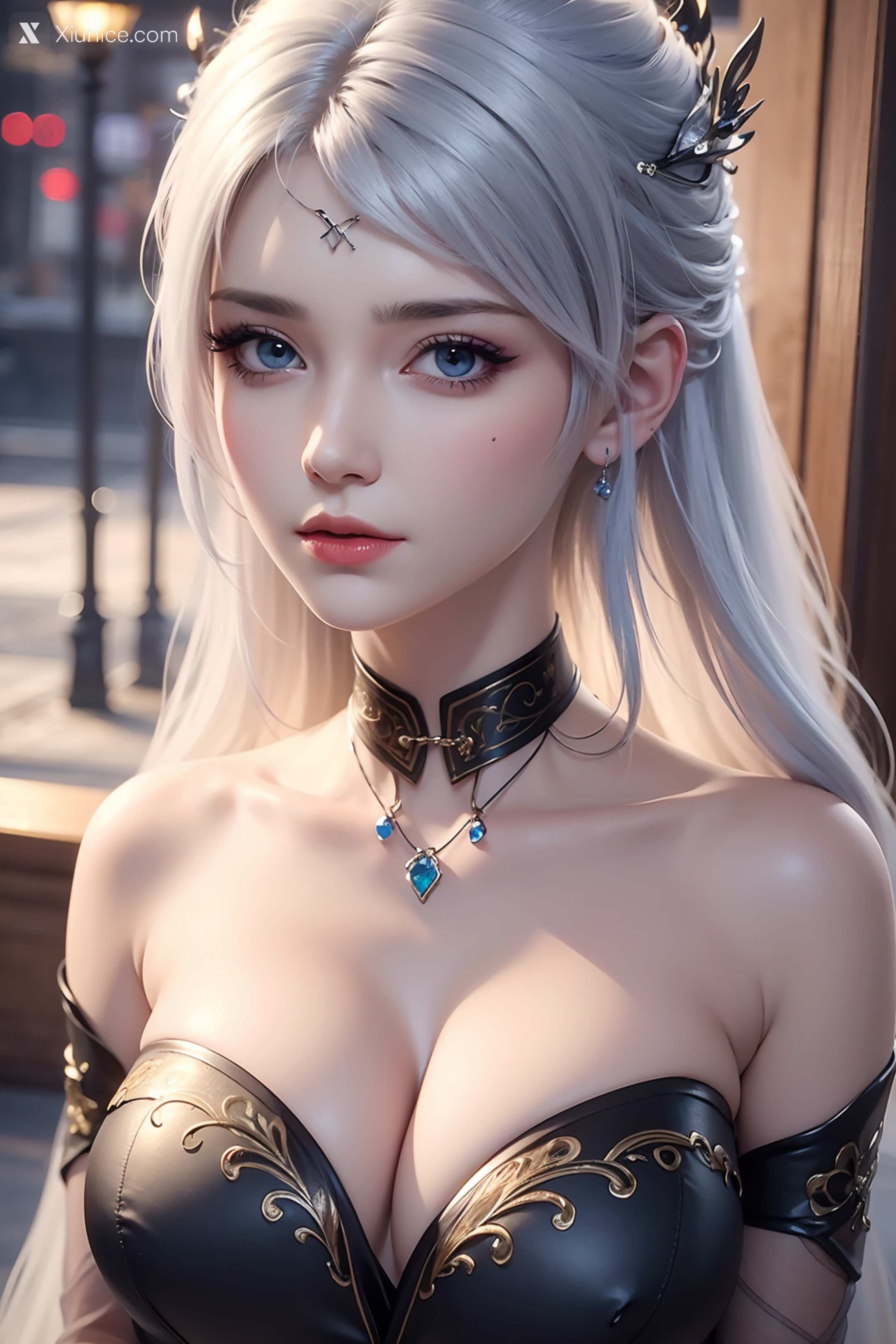 AI Girl Xiunice.com 大主宰 九幽雀 洛璃 洛璃 写真 78