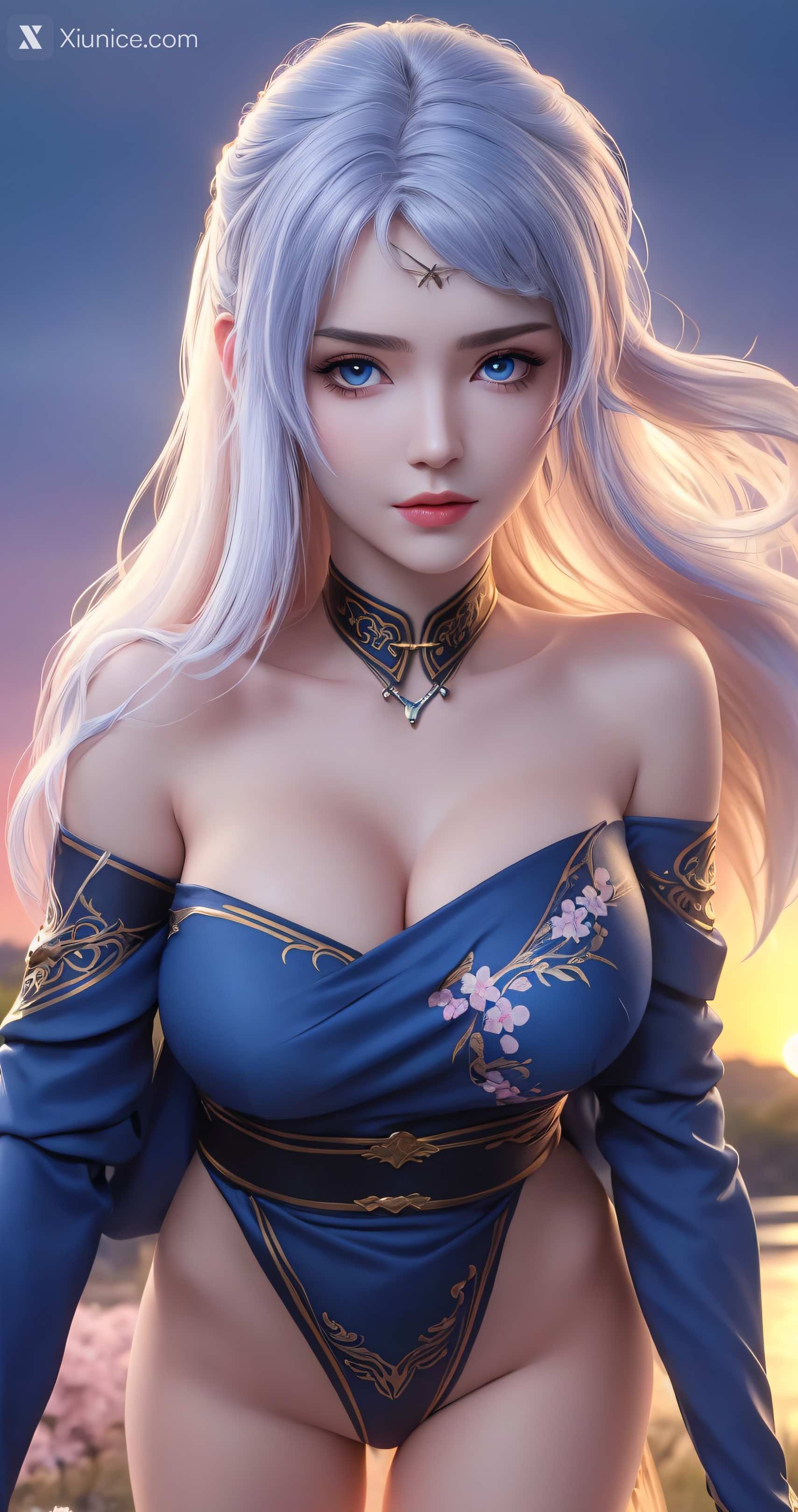 AI Girl Xiunice.com 大主宰 九幽雀 洛璃 洛璃 精致唯美) 12