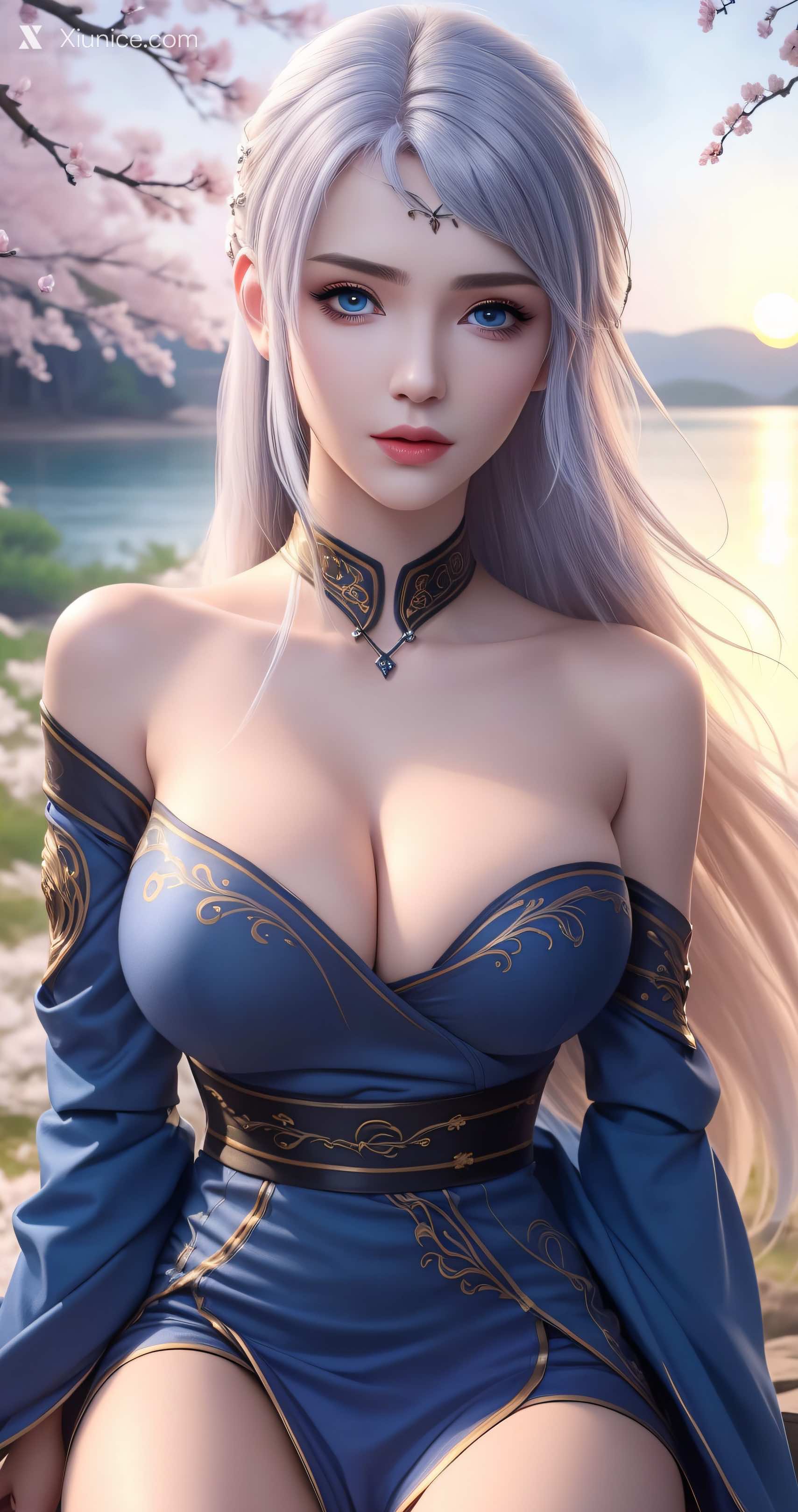 AI Girl Xiunice.com 大主宰 九幽雀 洛璃 洛璃 精致唯美) 16