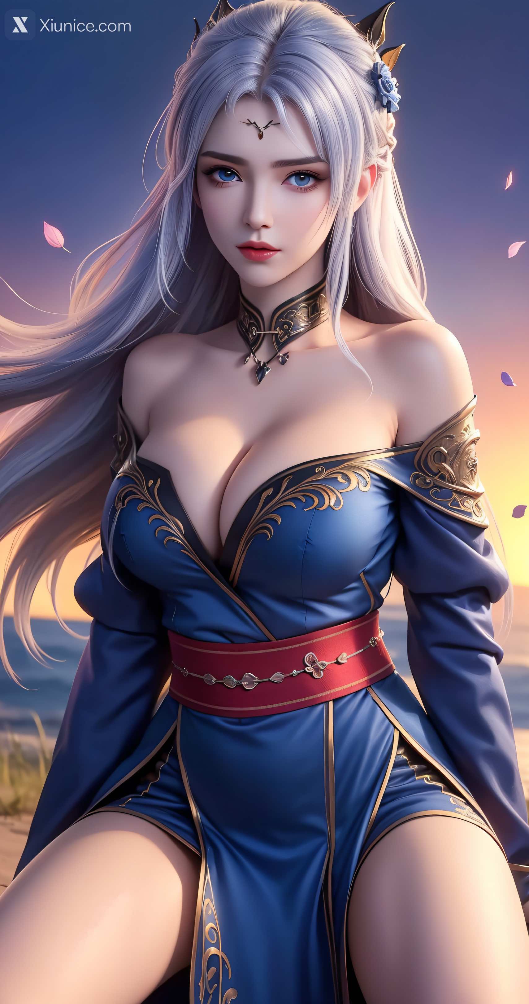 AI Girl Xiunice.com 大主宰 九幽雀 洛璃 洛璃 精致唯美) 18
