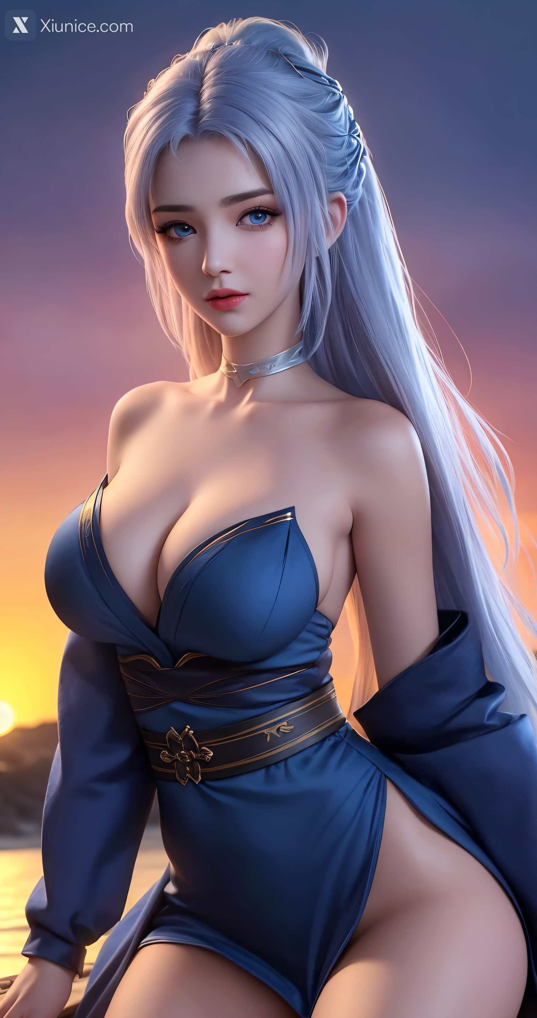 AI Girl Xiunice.com 大主宰 九幽雀 洛璃 洛璃 精致唯美) 22