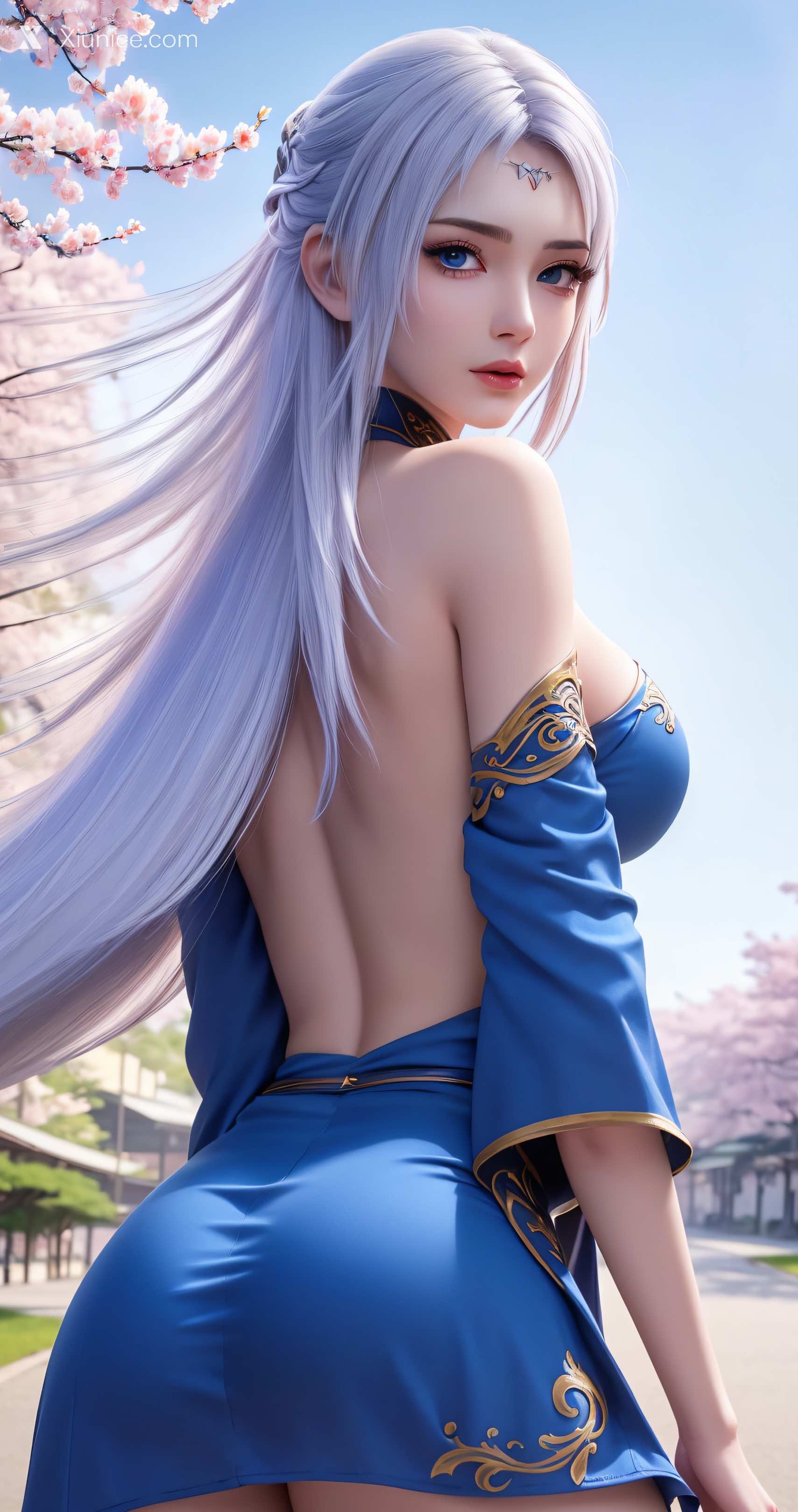 AI Girl Xiunice.com 大主宰 九幽雀 洛璃 洛璃 精致唯美) 36
