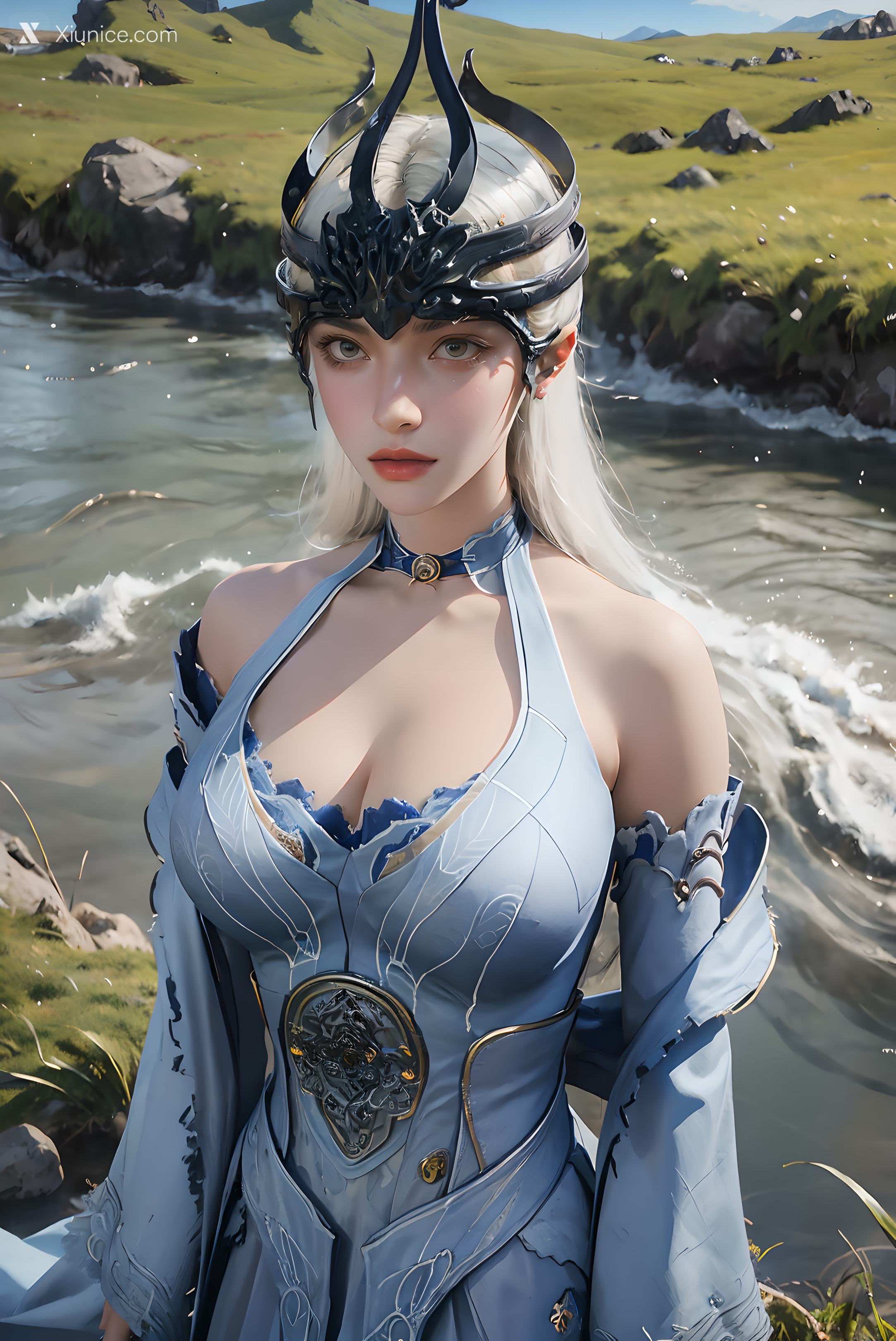 AI Girl Xiunice.com 天玄圣女 巨汝翘臀 34