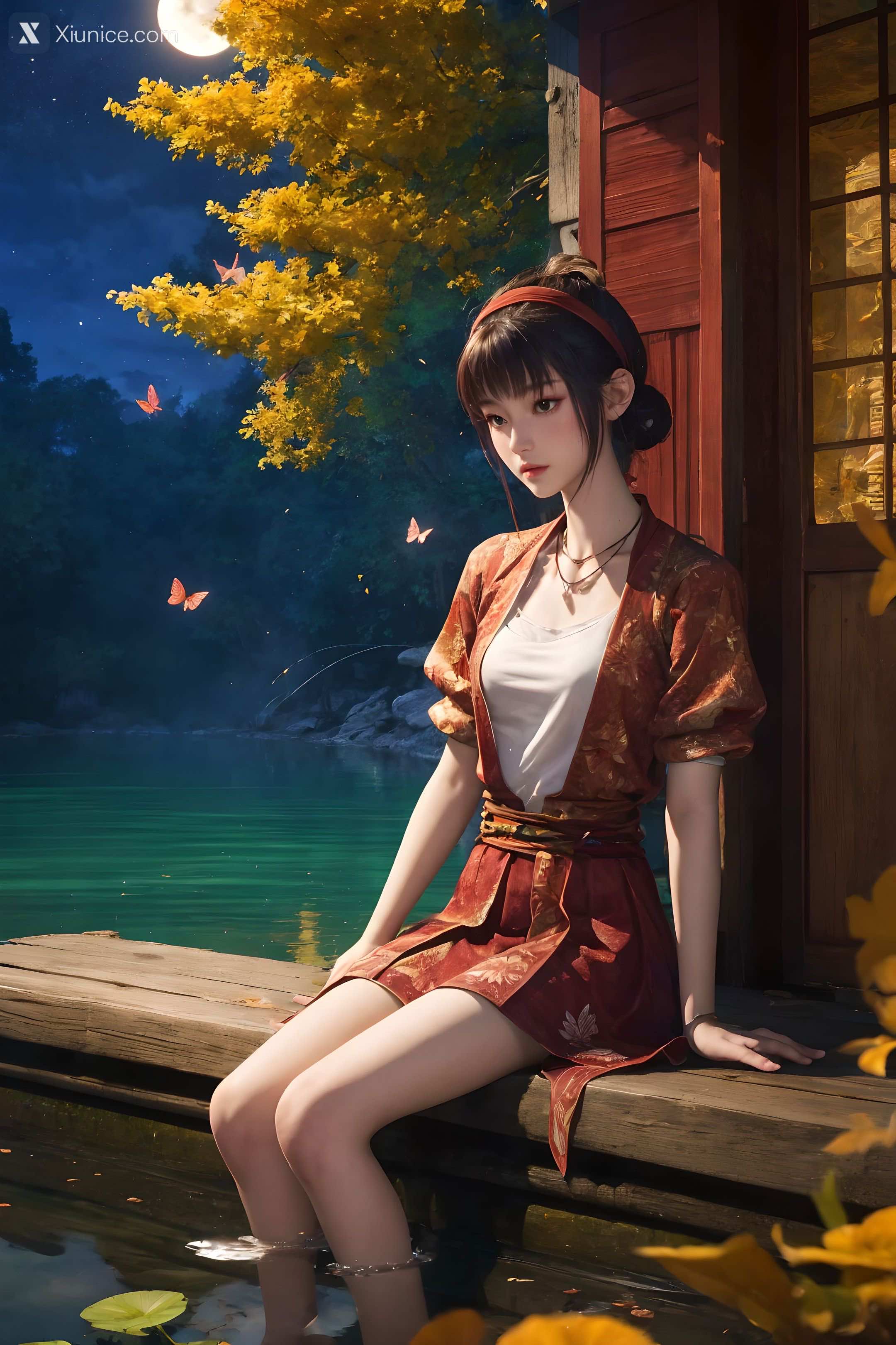 AI Girl Xiunice.com 天罡传 樊巧儿 樊巧儿 原装 15