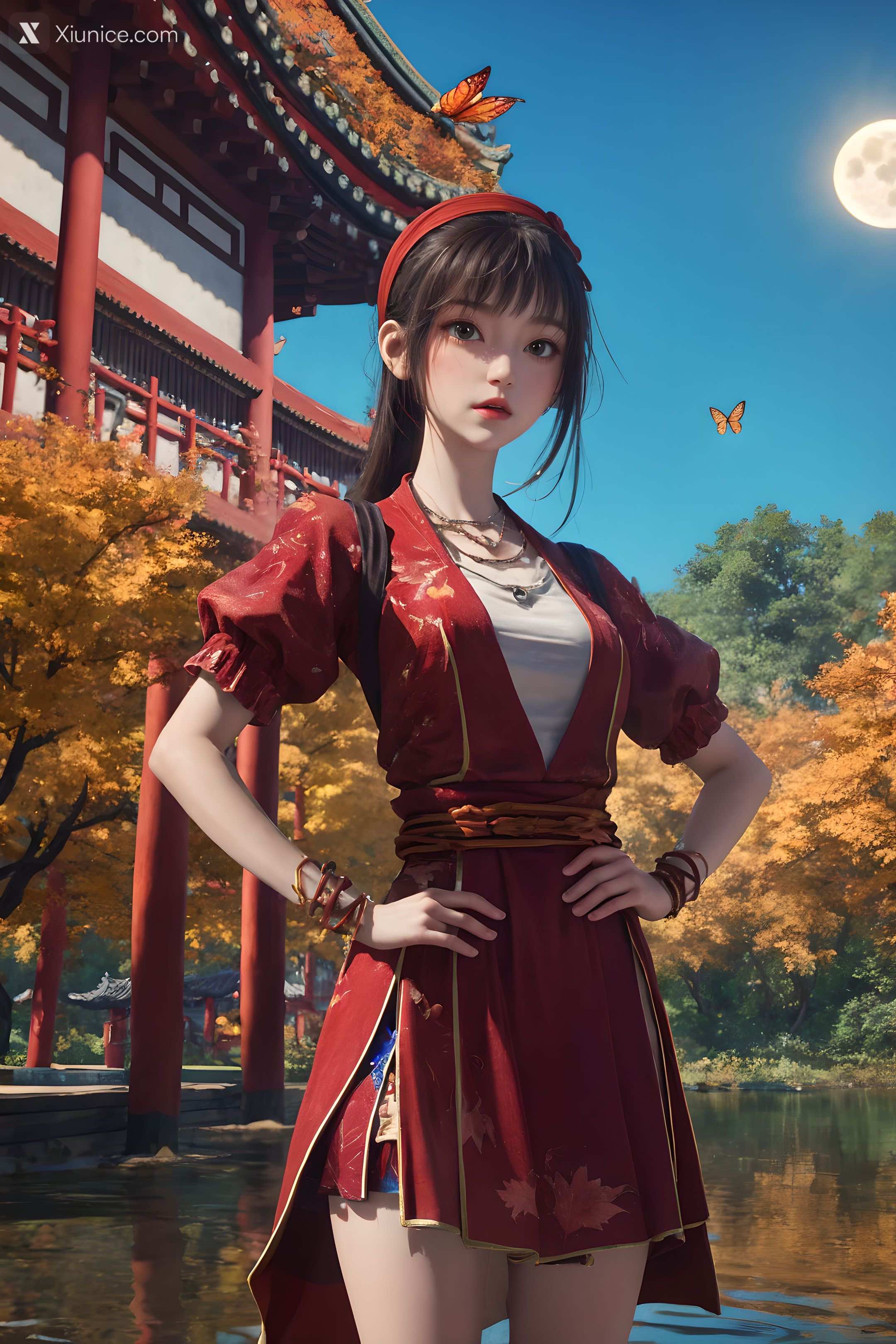 AI Girl Xiunice.com 天罡传 樊巧儿 樊巧儿 原装 19
