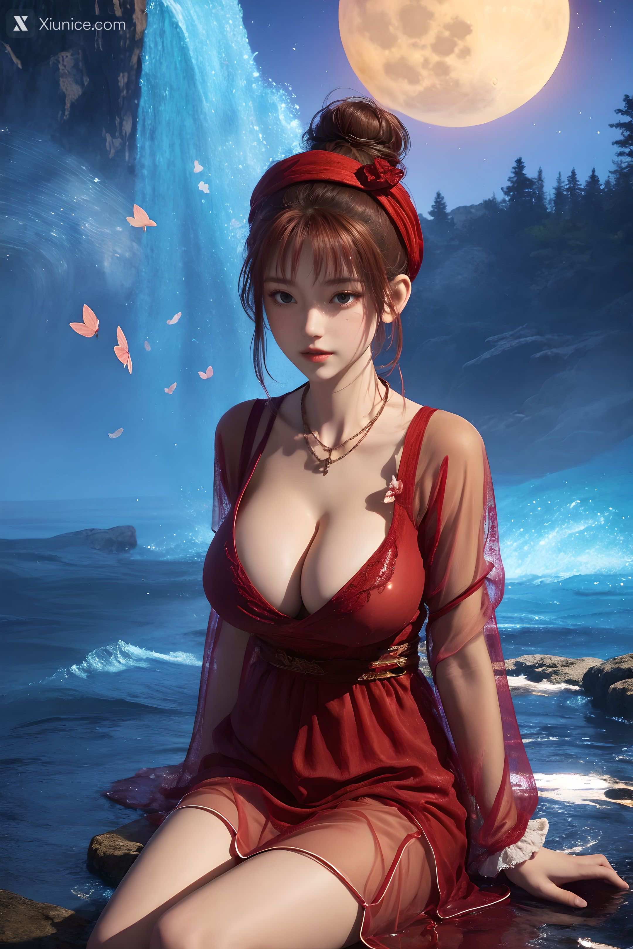 AI Girl Xiunice.com 天罡传 樊巧儿 樊巧儿 性感 10