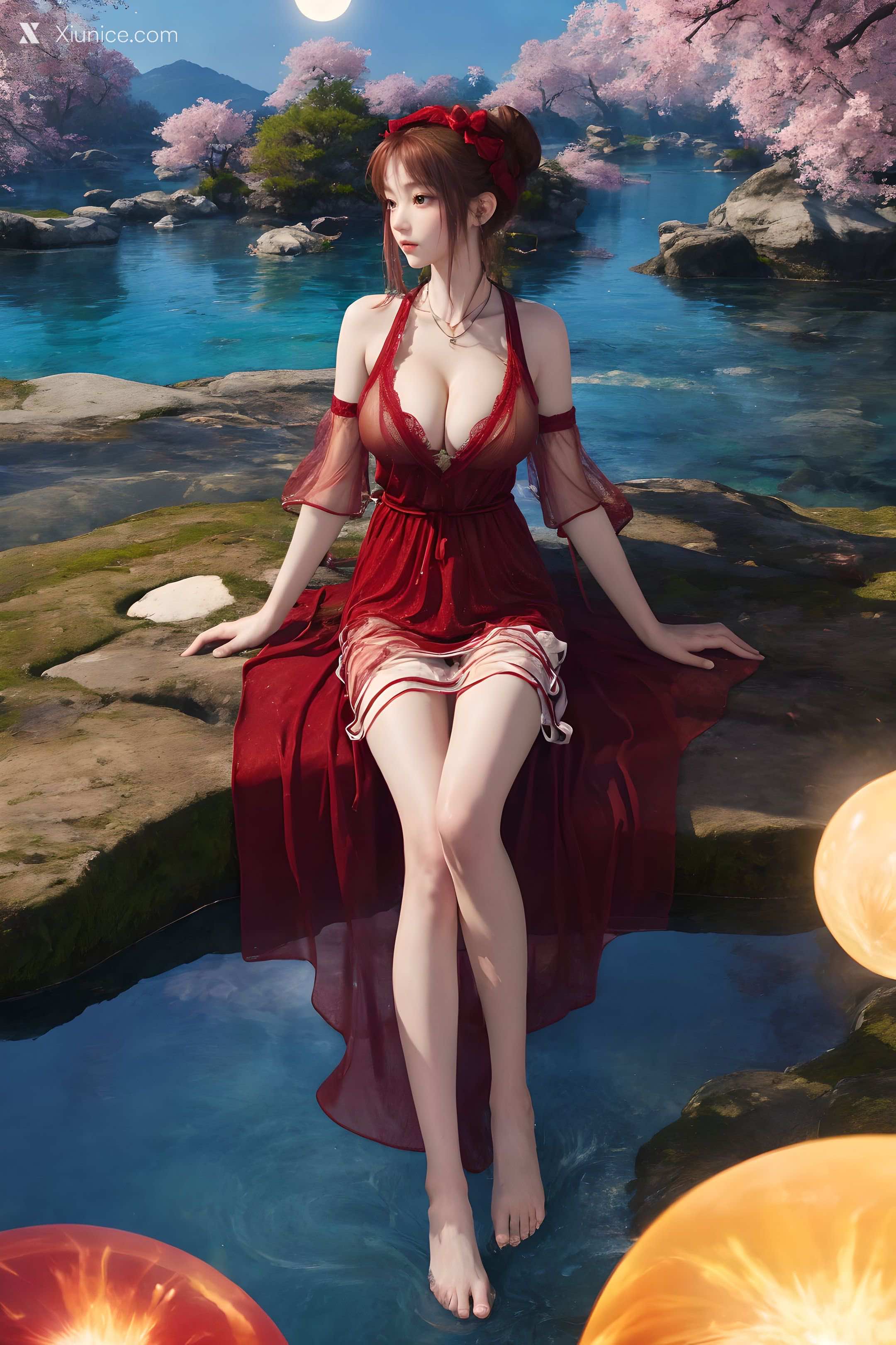 AI Girl Xiunice.com 天罡传 樊巧儿 樊巧儿 性感 14