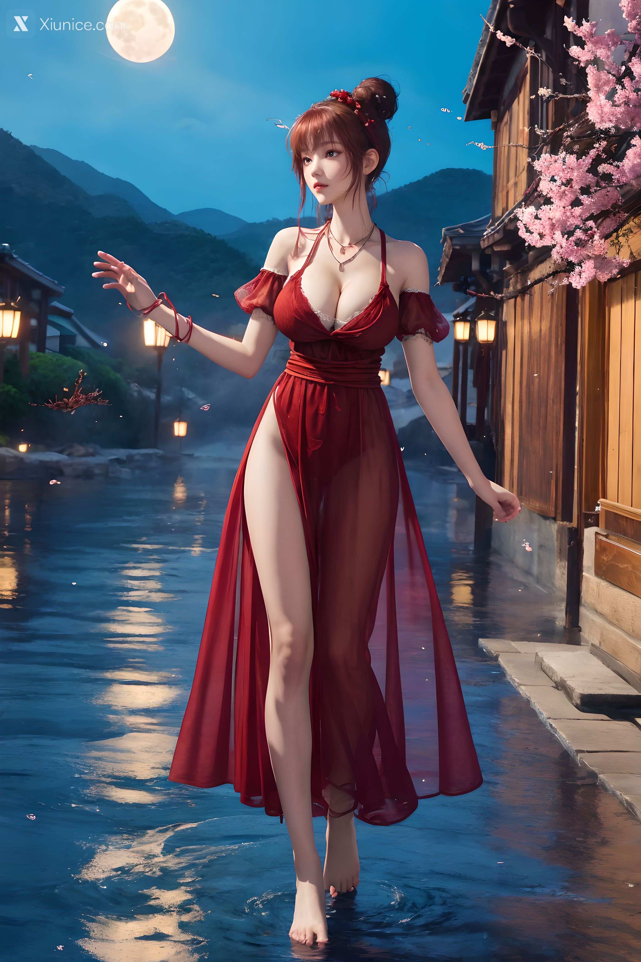 AI Girl Xiunice.com 天罡传 樊巧儿 樊巧儿 性感 2