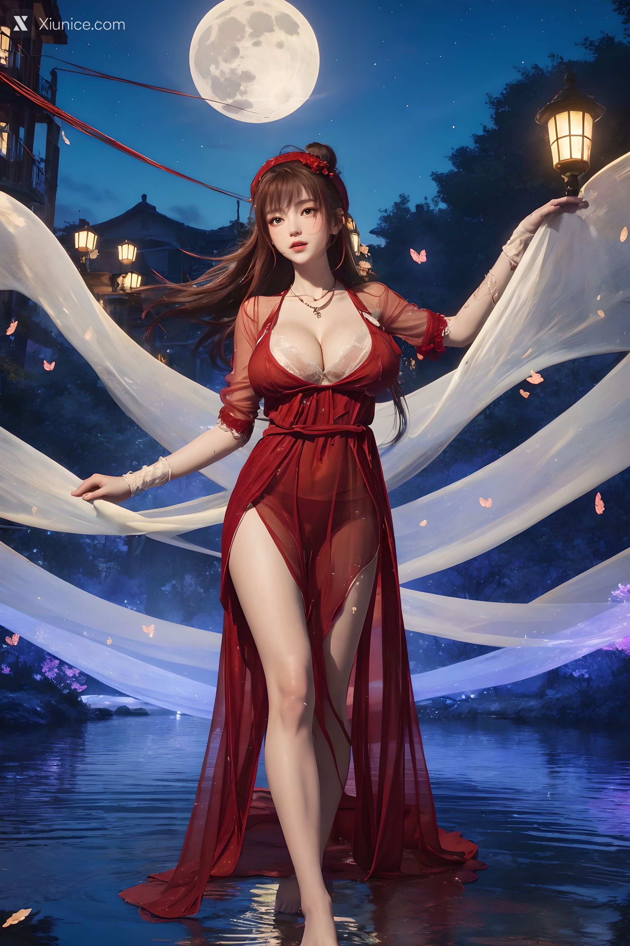 AI Girl Xiunice.com 天罡传 樊巧儿 樊巧儿 性感 5