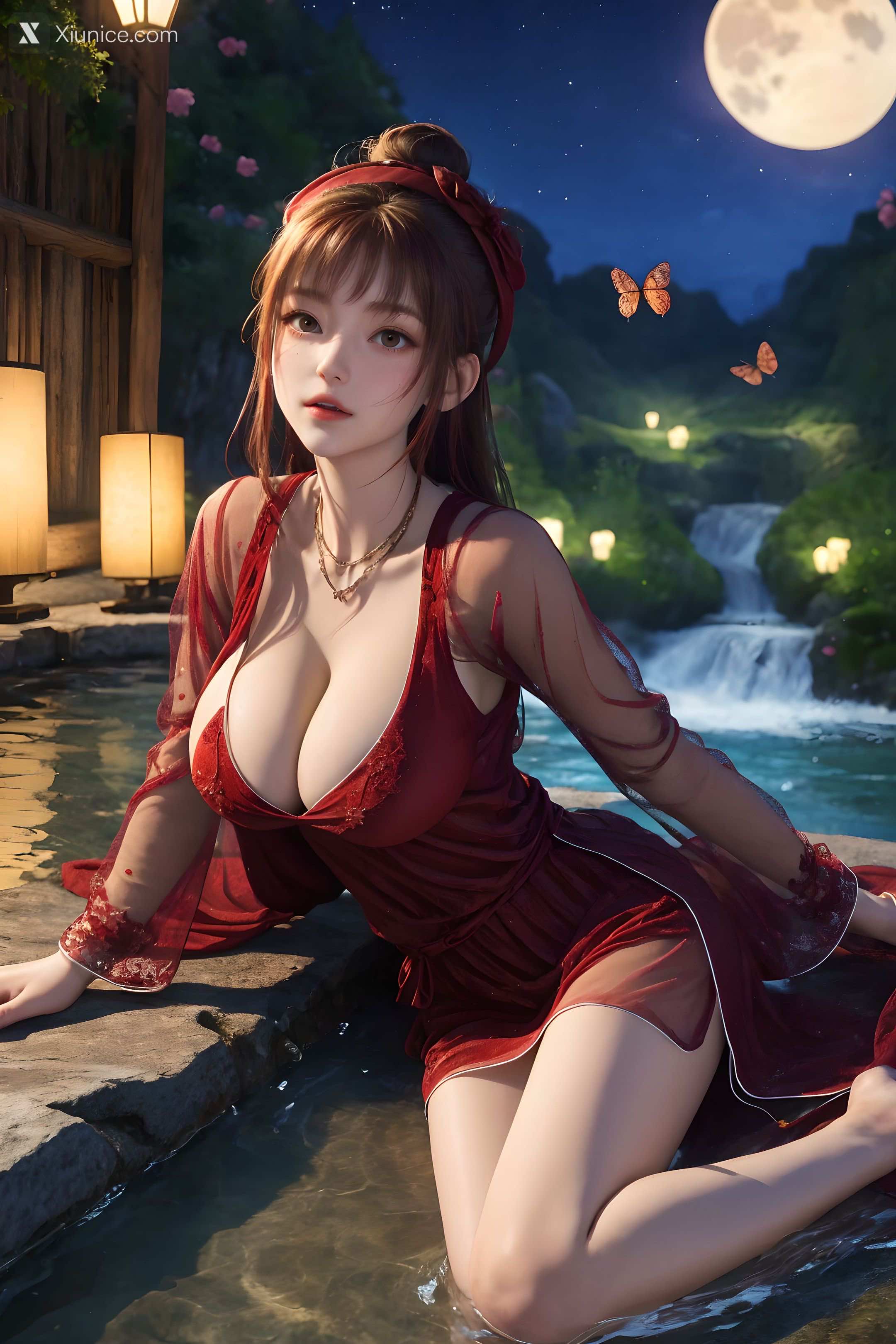 AI Girl Xiunice.com 天罡传 樊巧儿 樊巧儿 性感 8