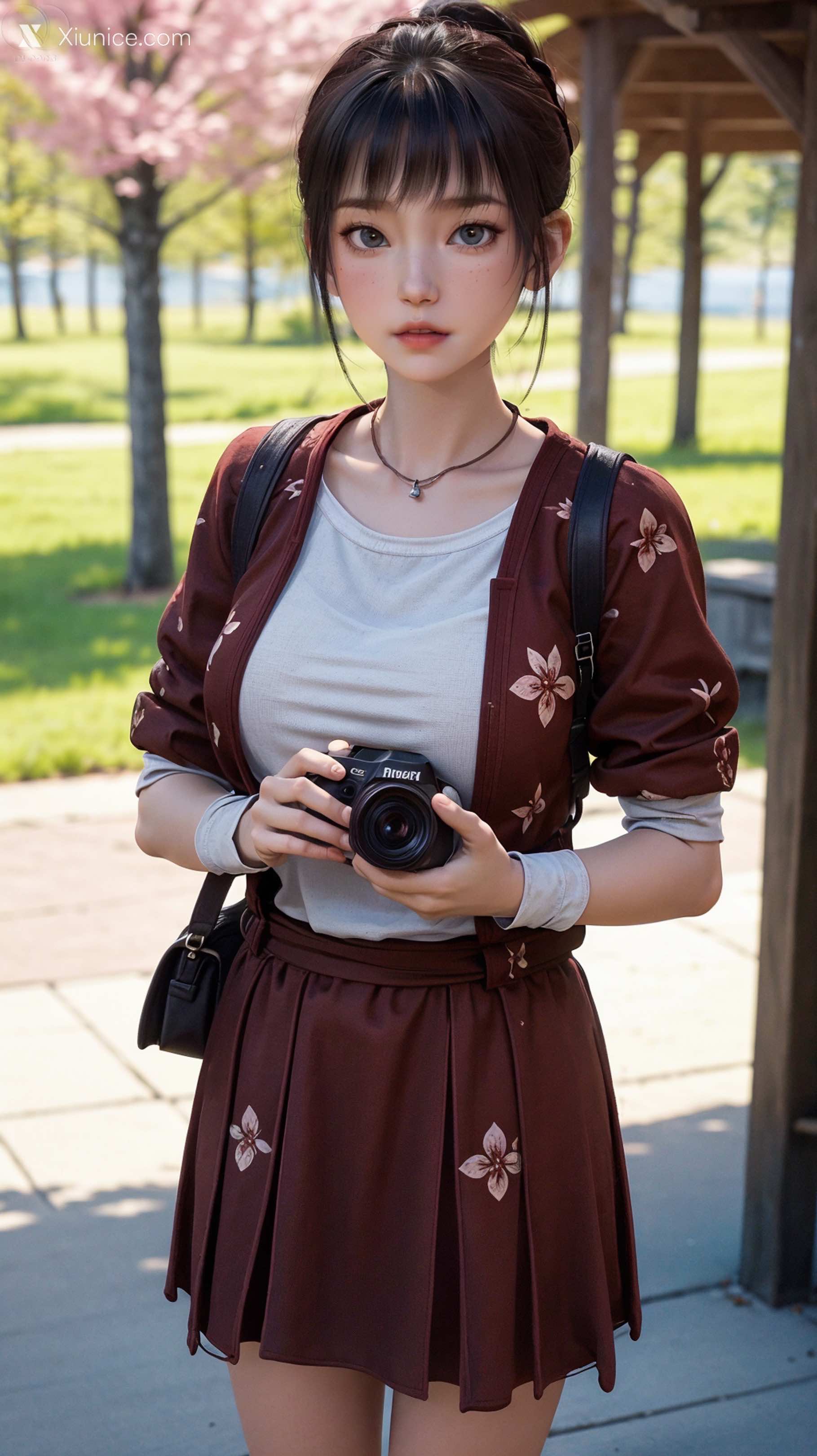 AI Girl Xiunice.com 天罡传 樊巧儿 樊巧儿 现代装 1