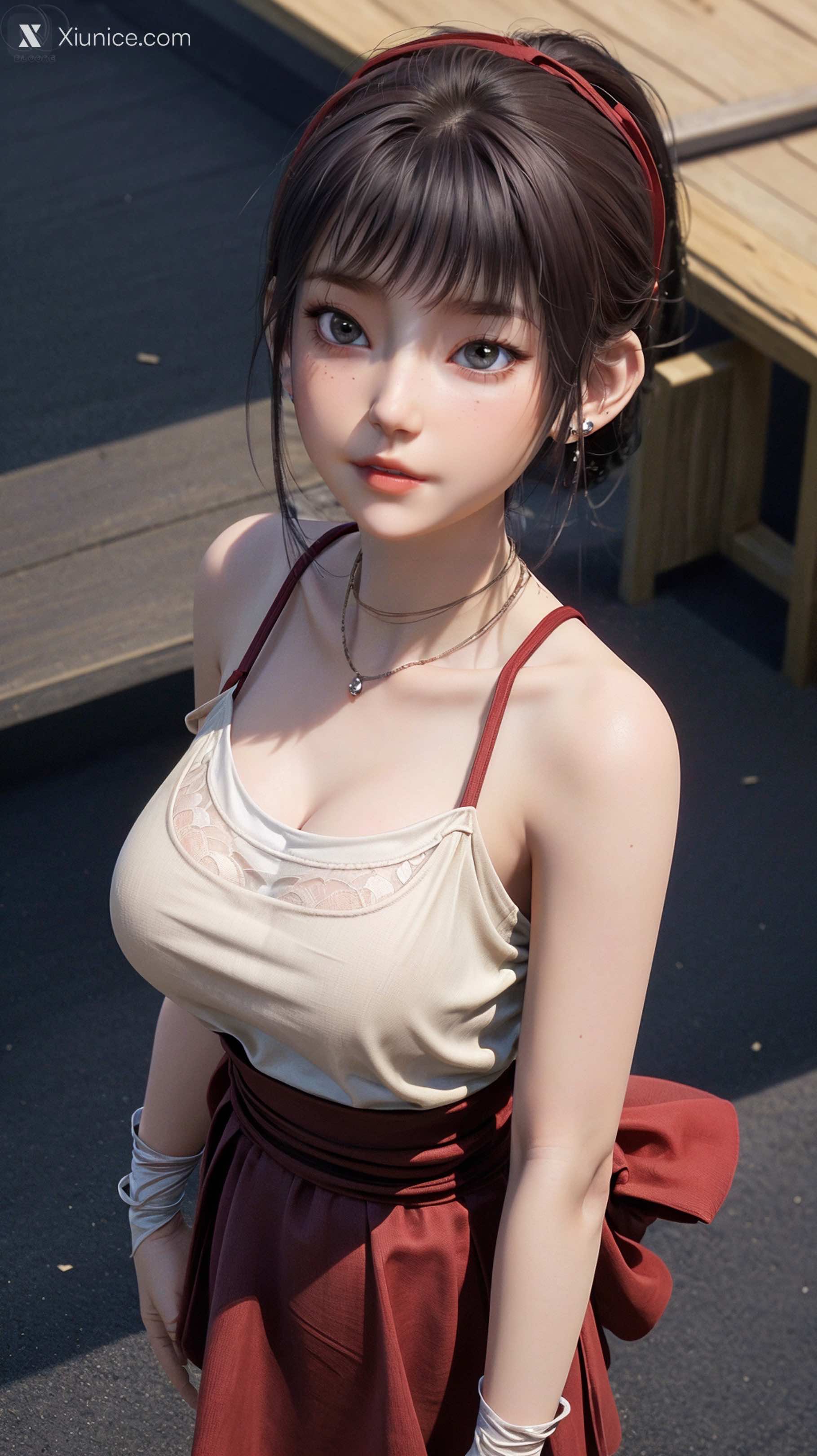 AI Girl Xiunice.com 天罡传 樊巧儿 樊巧儿 现代装 16