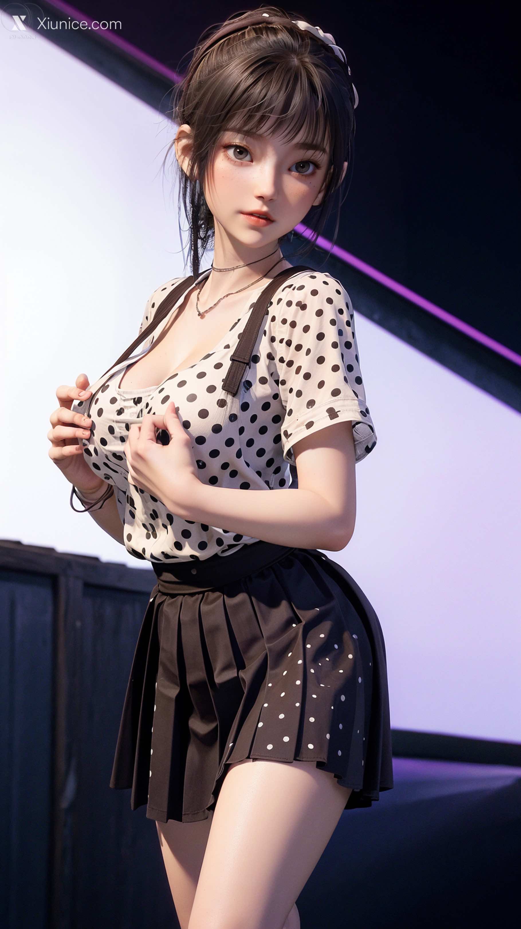 AI Girl Xiunice.com 天罡传 樊巧儿 樊巧儿 现代装 25