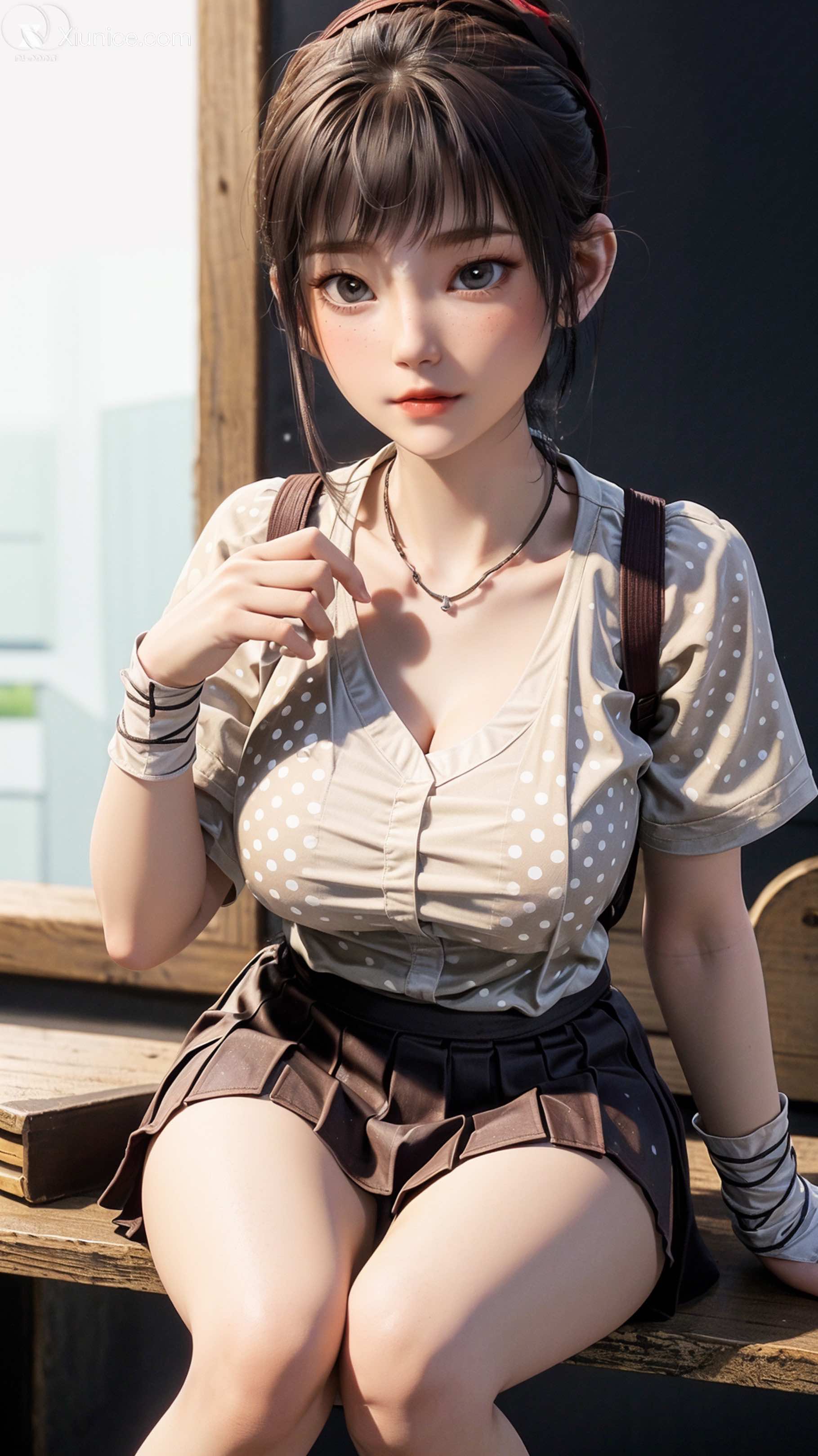 AI Girl Xiunice.com 天罡传 樊巧儿 樊巧儿 现代装 27
