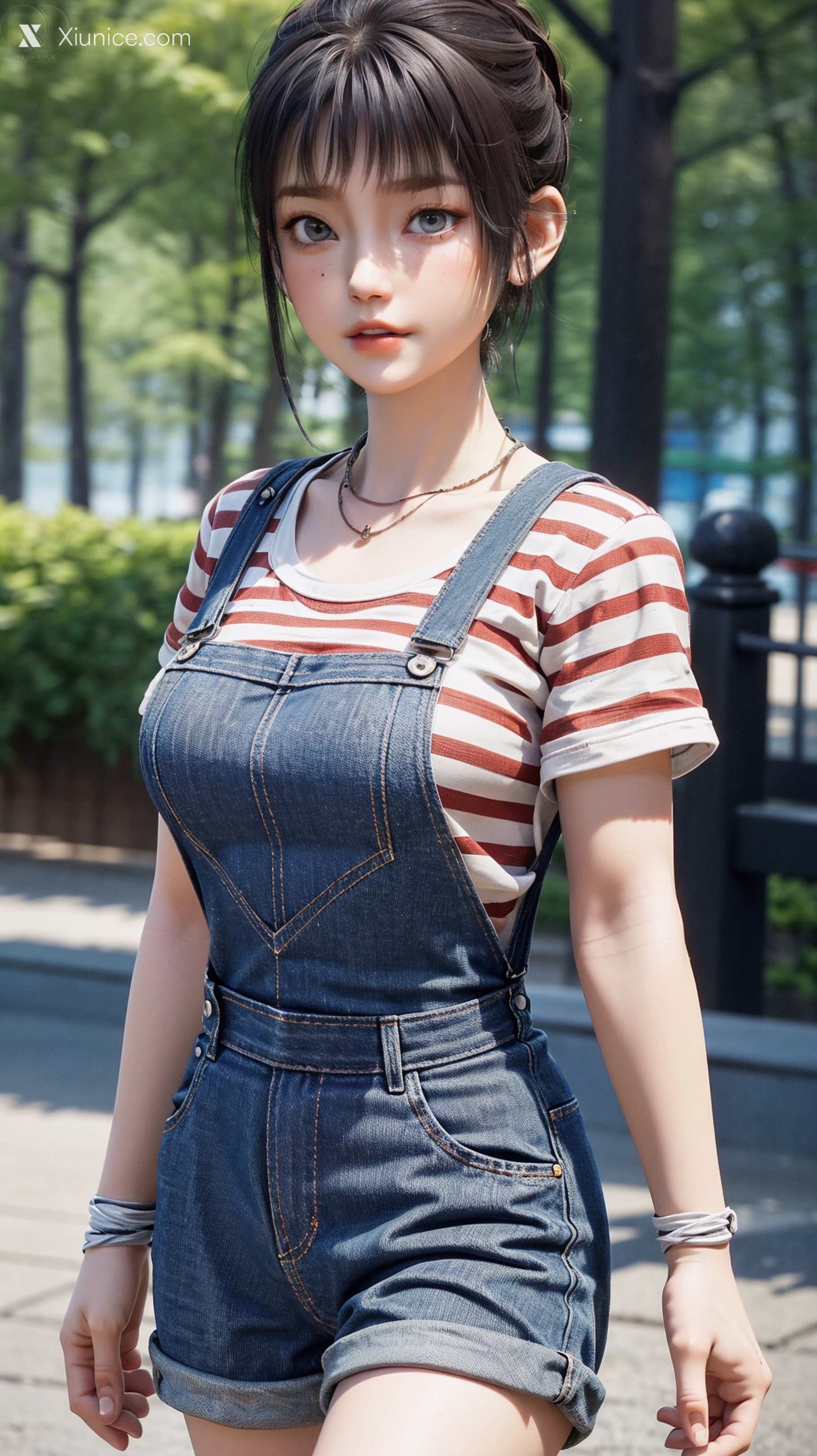 AI Girl Xiunice.com 天罡传 樊巧儿 樊巧儿 现代装 31