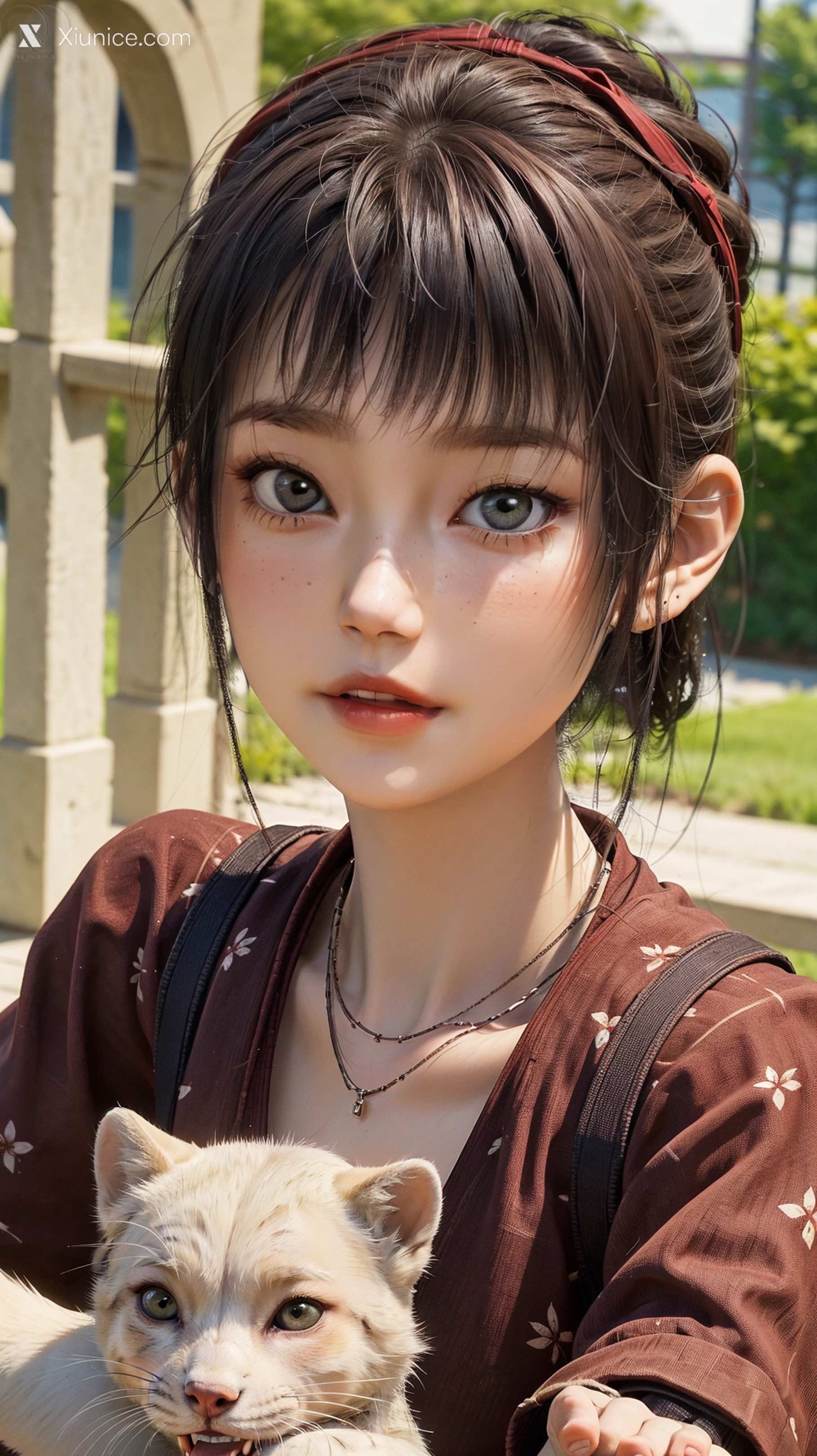 AI Girl Xiunice.com 天罡传 樊巧儿 樊巧儿 现代装 37