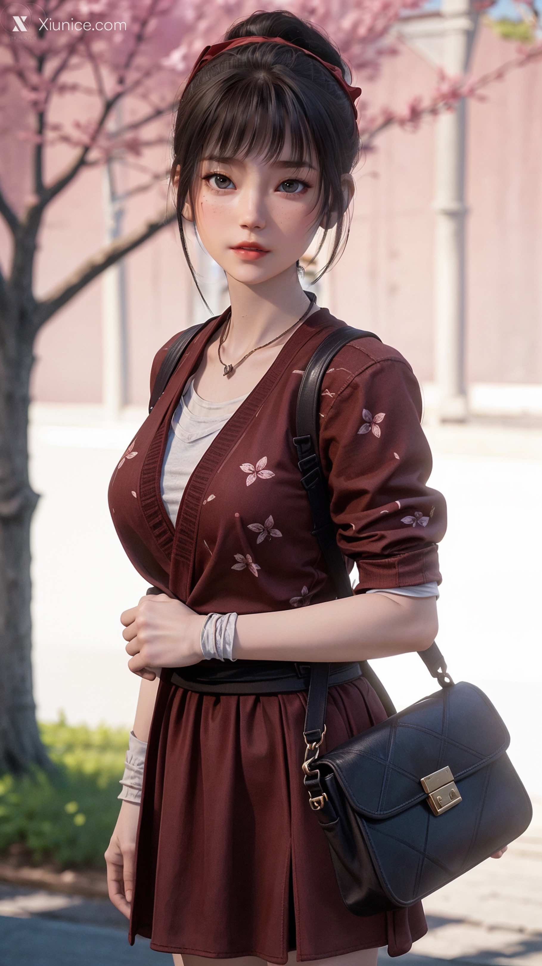 AI Girl Xiunice.com 天罡传 樊巧儿 樊巧儿 现代装 41