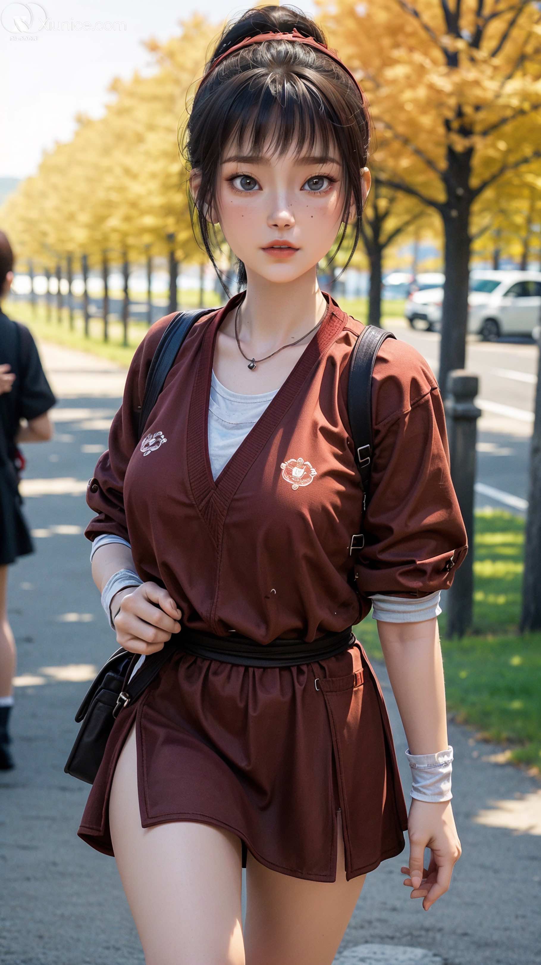 AI Girl Xiunice.com 天罡传 樊巧儿 樊巧儿 现代装 42