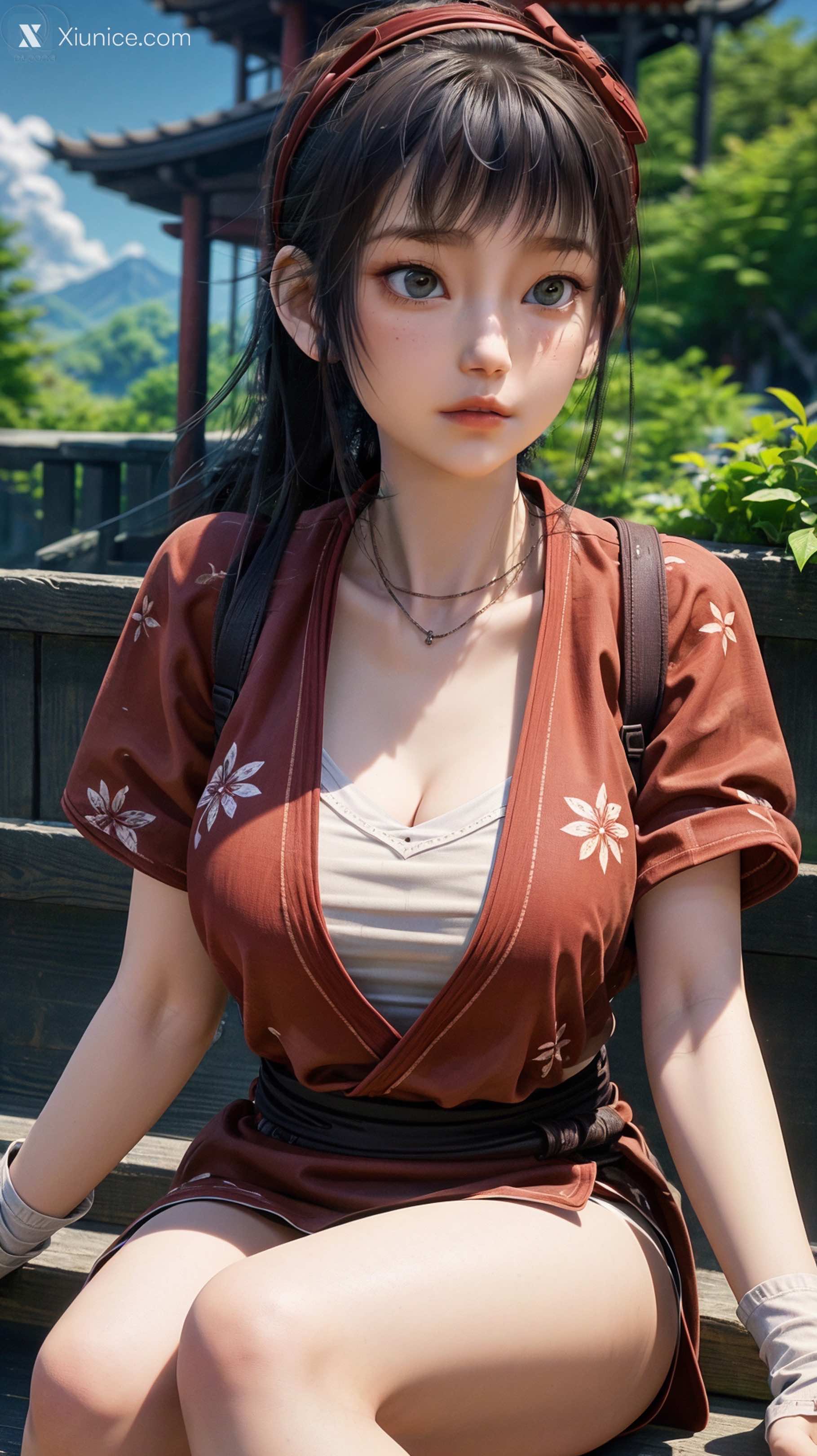 AI Girl Xiunice.com 天罡传 樊巧儿 樊巧儿 现代装 6