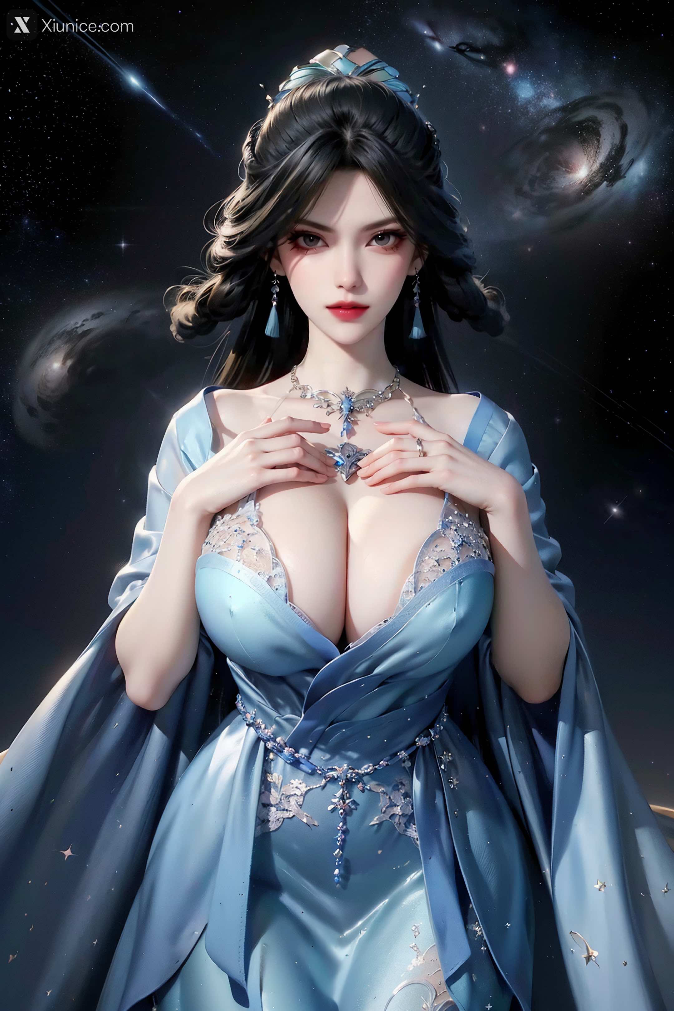 AI Girl Xiunice.com 太一剑仙传 蓝雨蝶 蓝雨蝶 巨乳 17