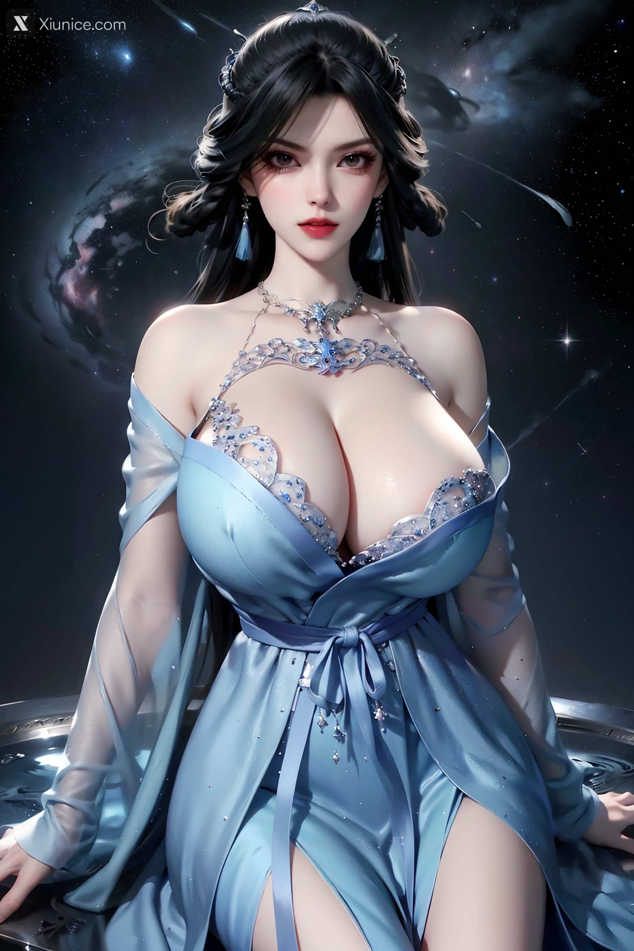 AI Girl Xiunice.com 太一剑仙传 蓝雨蝶 蓝雨蝶 巨乳 19
