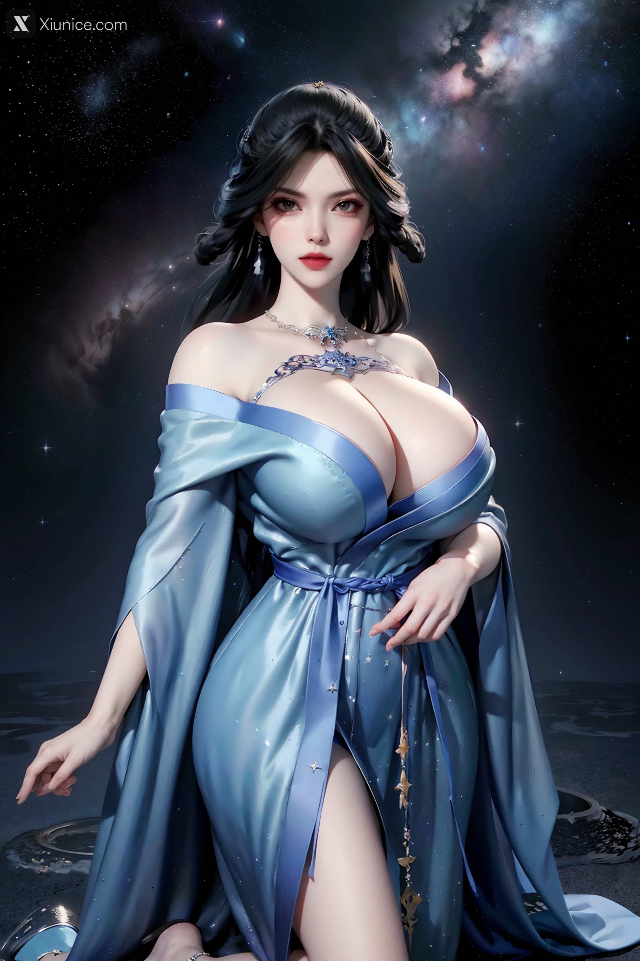 AI Girl Xiunice.com 太一剑仙传 蓝雨蝶 蓝雨蝶 巨乳 23
