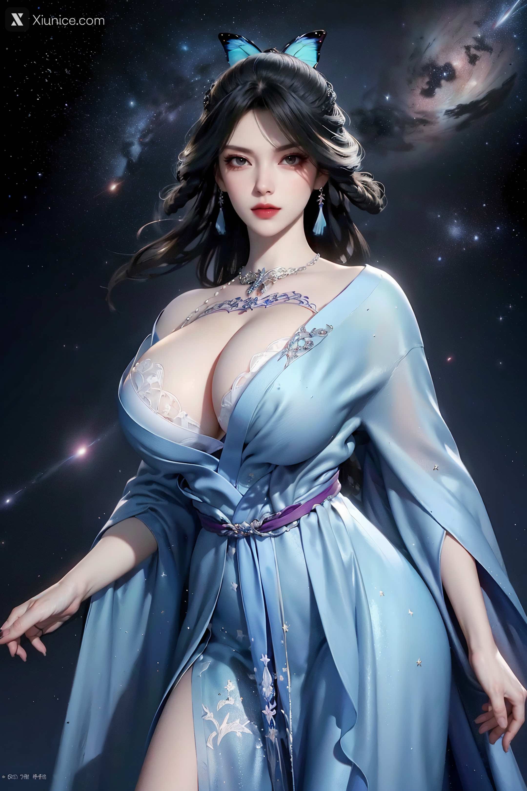 AI Girl Xiunice.com 太一剑仙传 蓝雨蝶 蓝雨蝶 巨乳 25