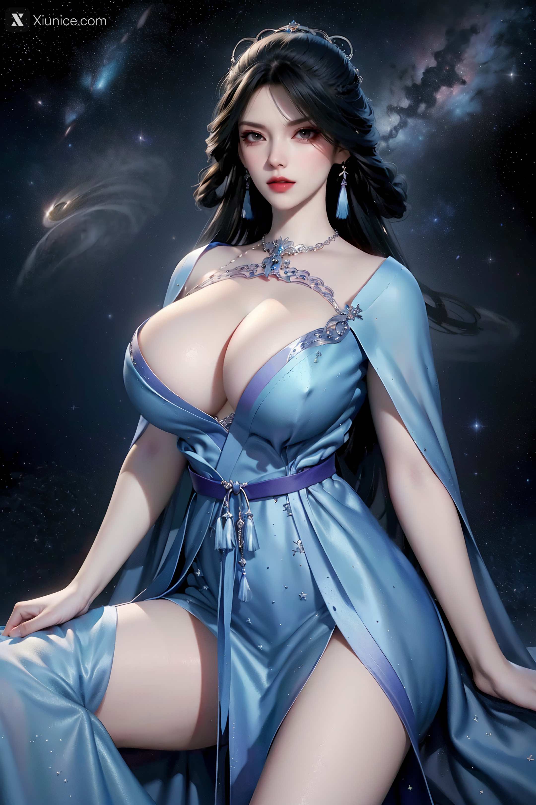 AI Girl Xiunice.com 太一剑仙传 蓝雨蝶 蓝雨蝶 巨乳 27