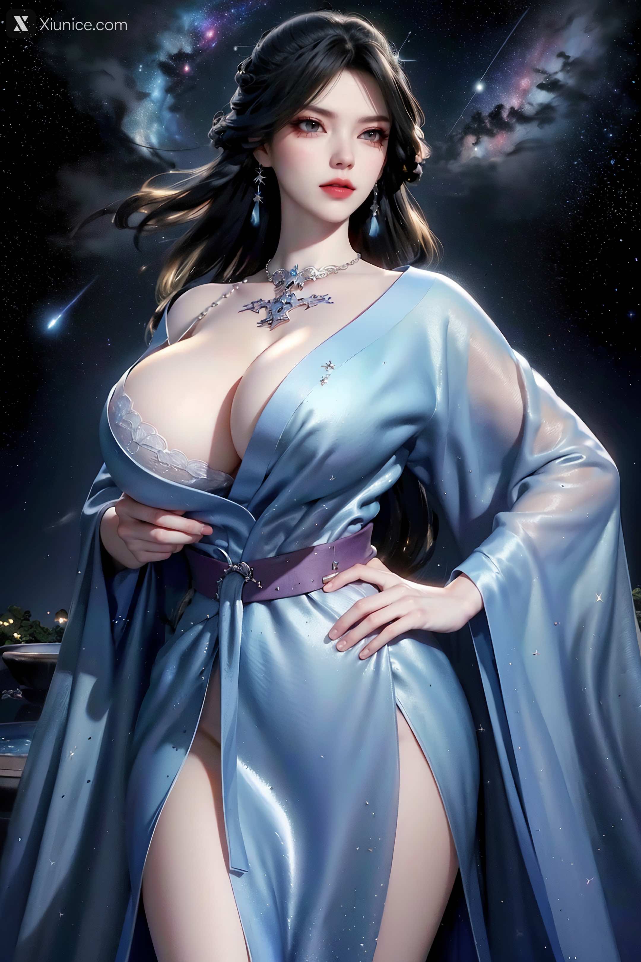 AI Girl Xiunice.com 太一剑仙传 蓝雨蝶 蓝雨蝶 巨乳 3