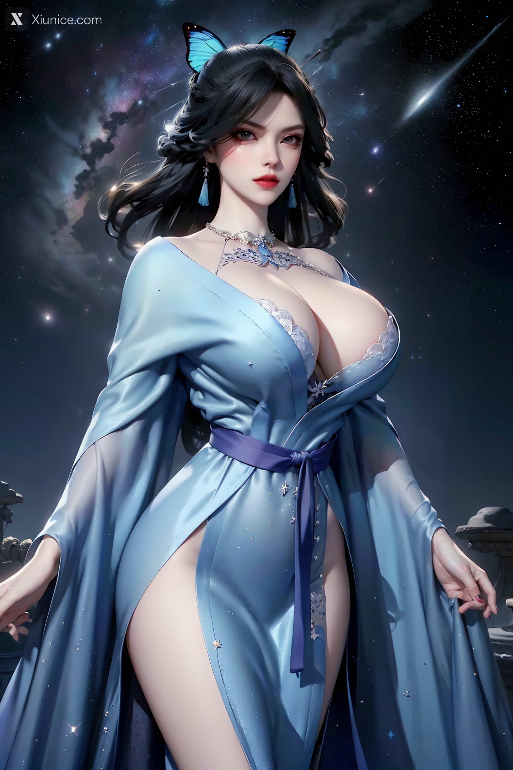 AI Girl Xiunice.com 太一剑仙传 蓝雨蝶 蓝雨蝶 巨乳 30