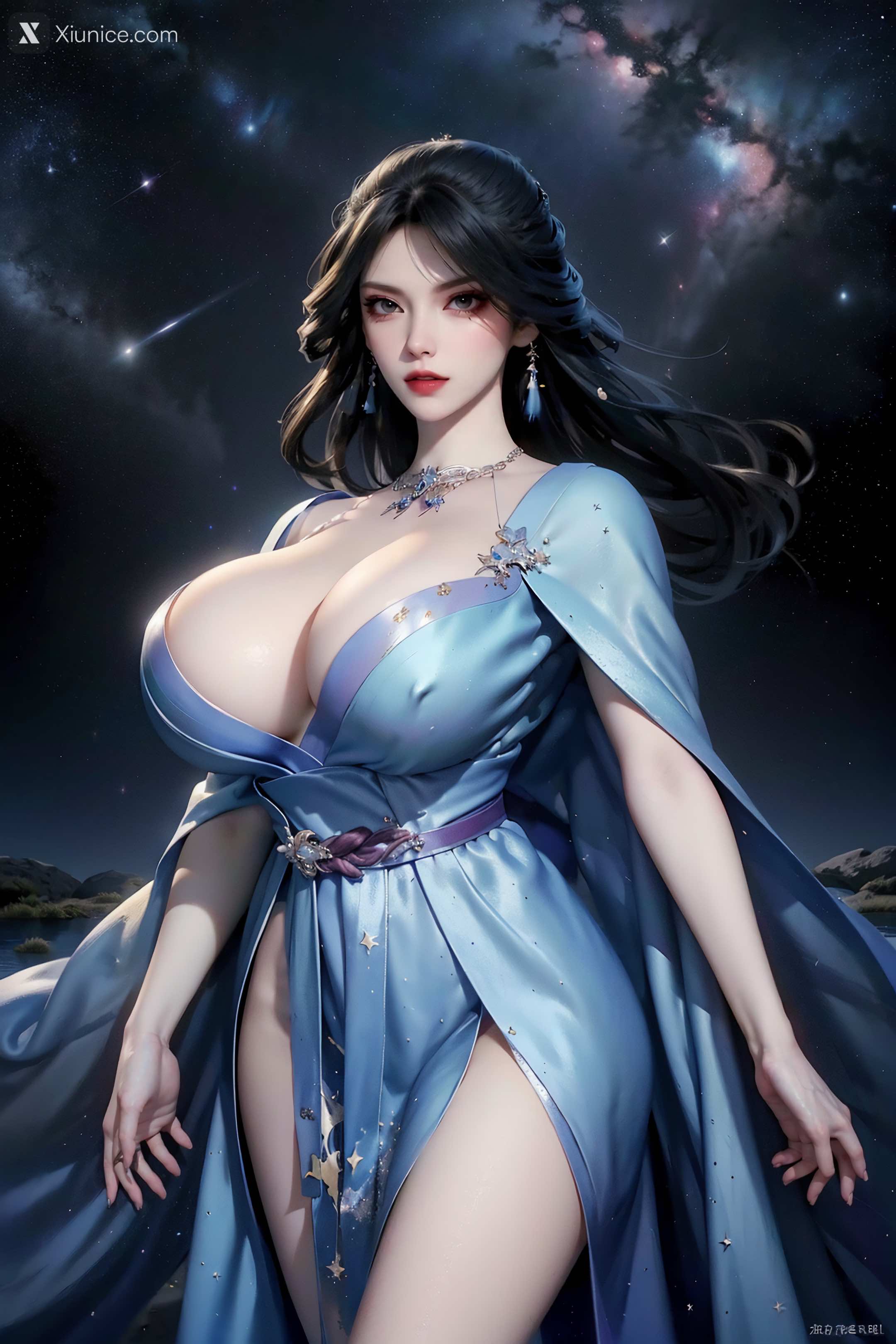 AI Girl Xiunice.com 太一剑仙传 蓝雨蝶 蓝雨蝶 巨乳 34